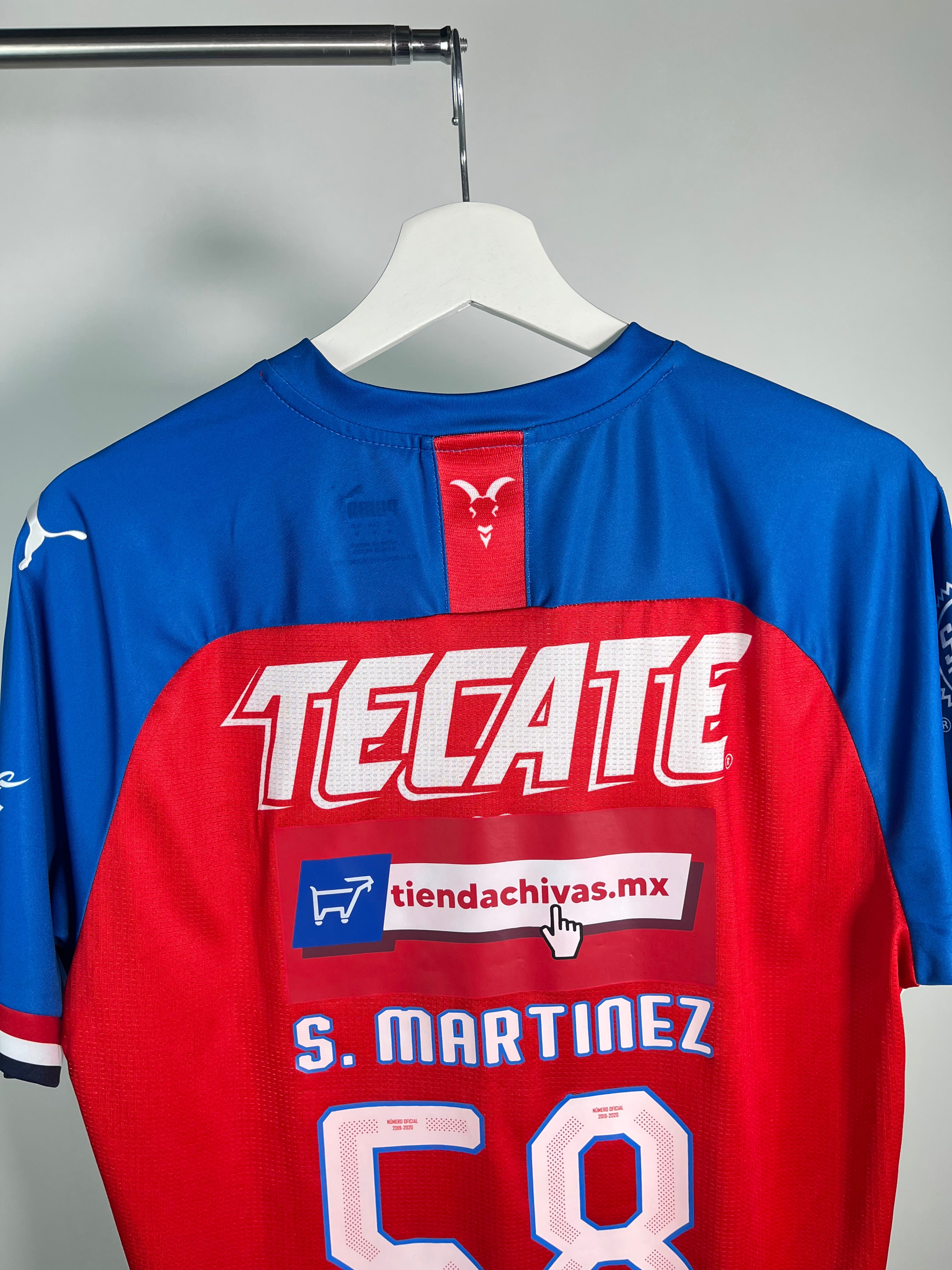 Jersey Club Deportivo Tapatío Local 2019 2020 Utilería Sebastián Martínez (M)
