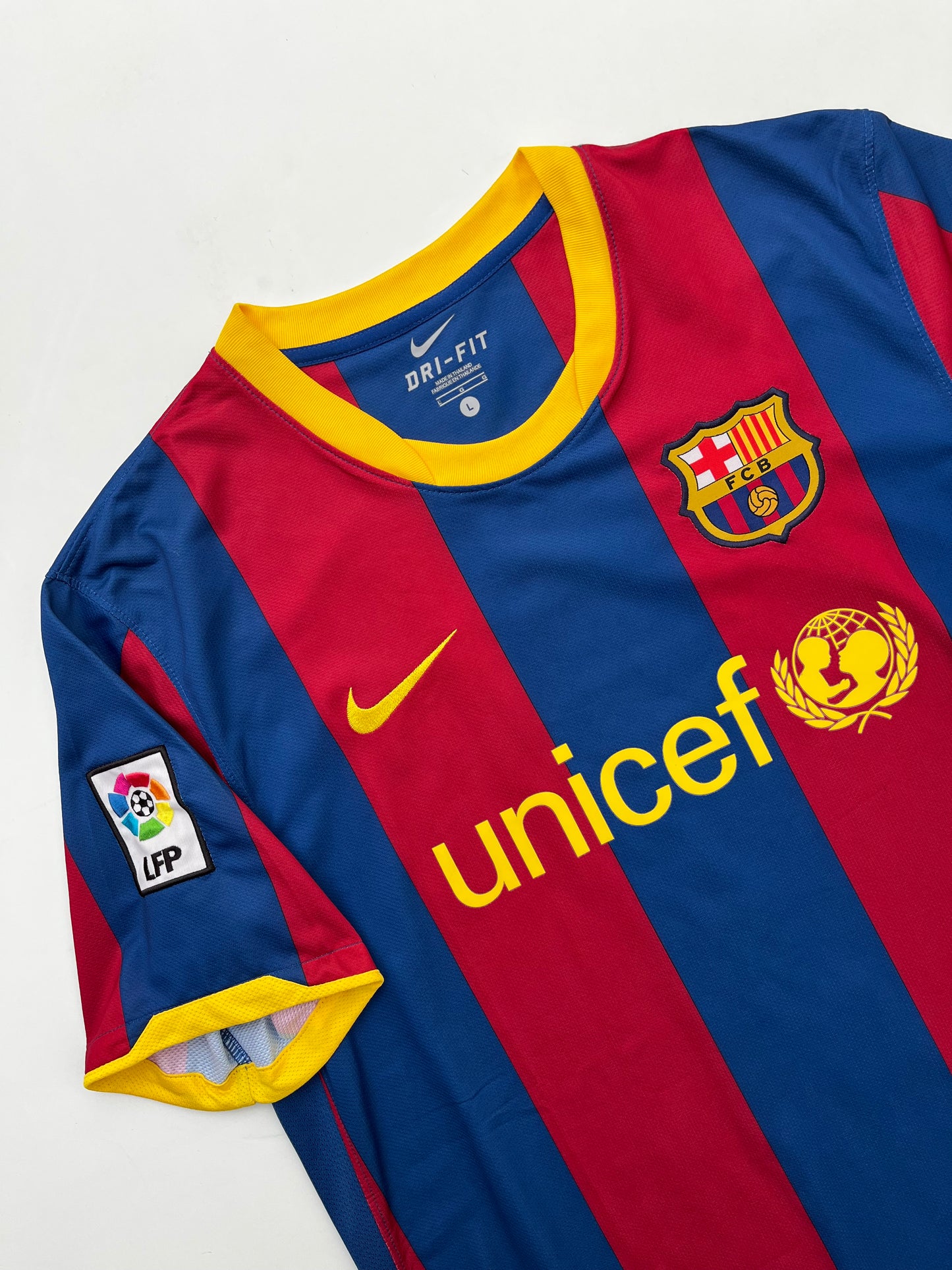 Jersey Barcelona Local 2010 2011 David Villa (L)