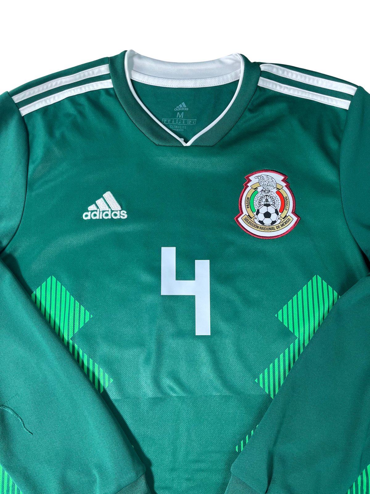Jersey México Local 2018 2019 Manga Larga Rafael Márquez (M)