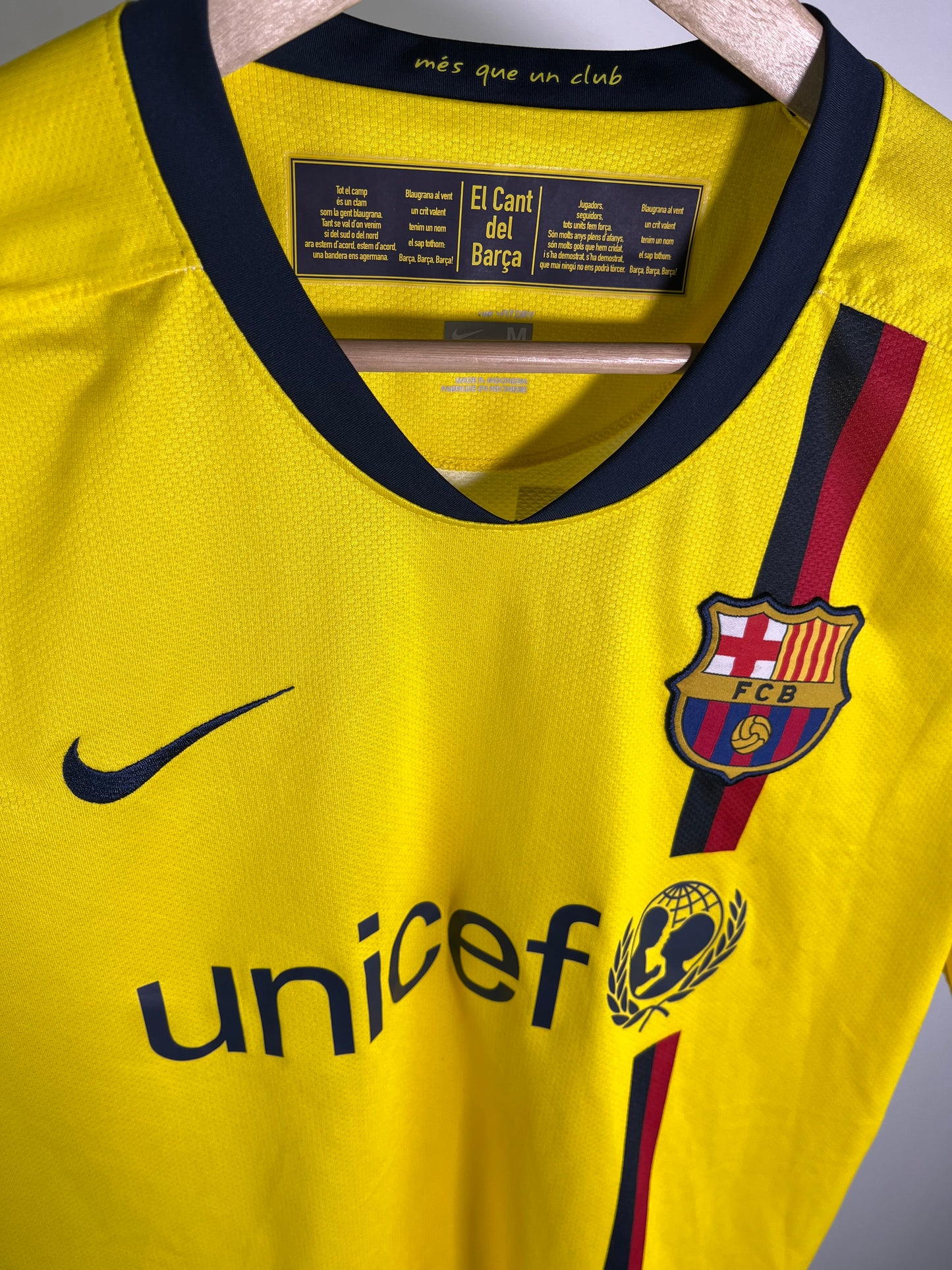 Jersey Barcelona Visita 2008 2009 Lionel Messi (M)