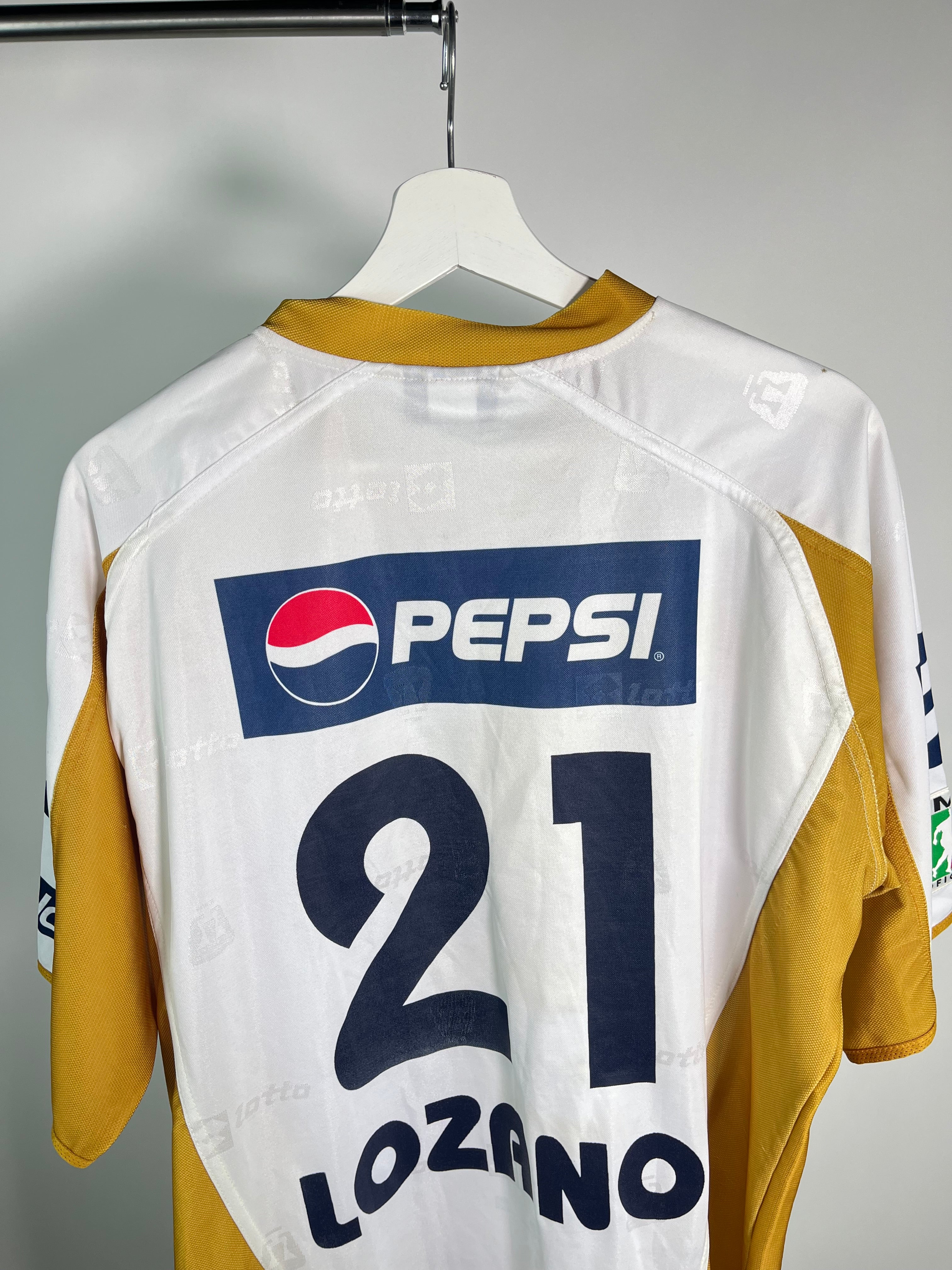 Jersey Pumas Local Copa Libertadores 2002 2003 Match Worn Jaime Lozano (L)