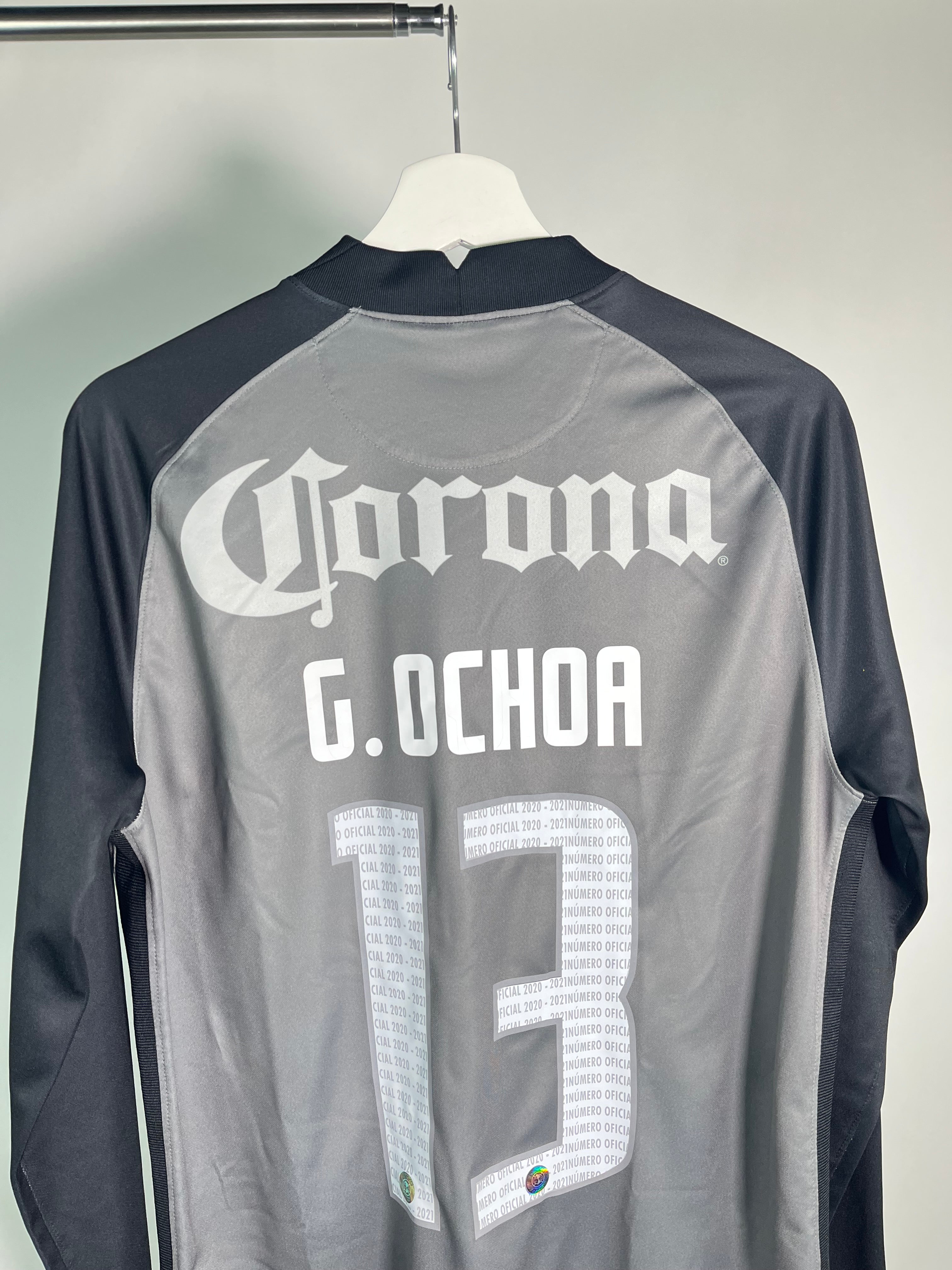 Jersey Club América Portero 2021 2022 Manga Larga Guillermo Ochoa (M)