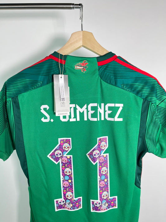 Jersey México Local 2022 2023 *Día de Muertos*Santiago Gimenez *C/Etiquetas* (M)