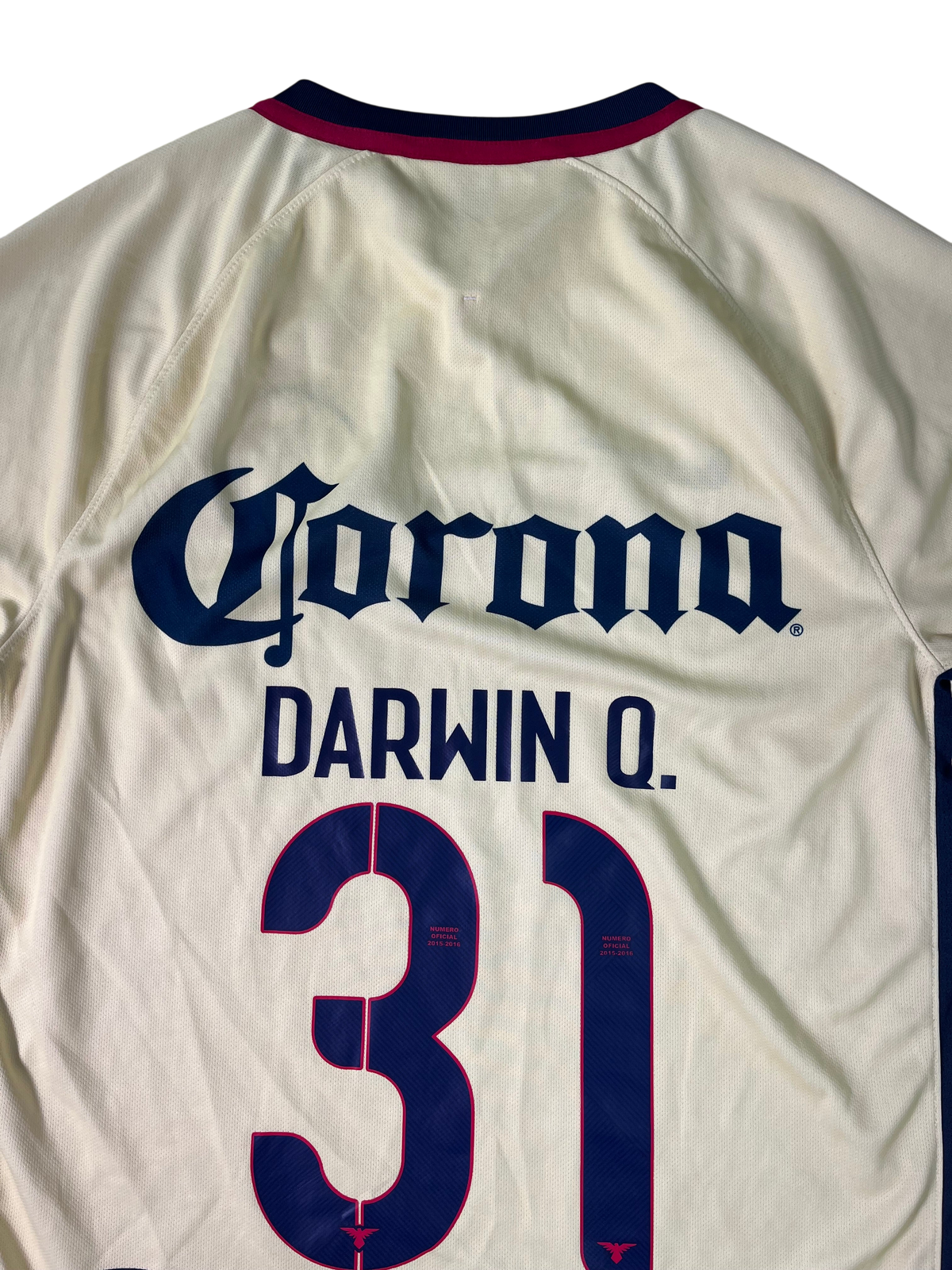 Jersey Club América Local 2015 2016 Carlos Darwin Quintero (S)