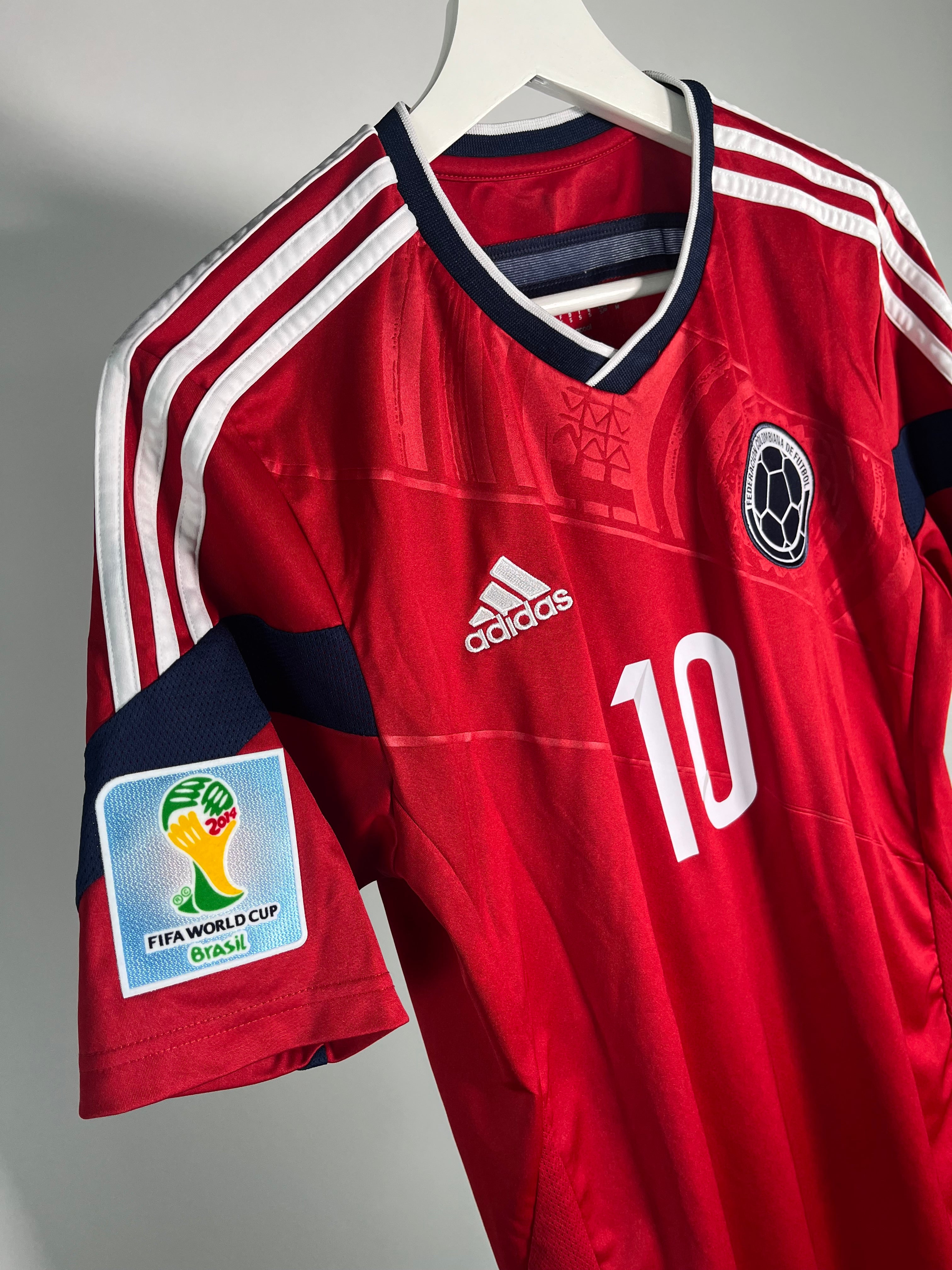 Jersey Colombia Visita 2014 2015 *Mundial Brasil* James Rodríguez (S)