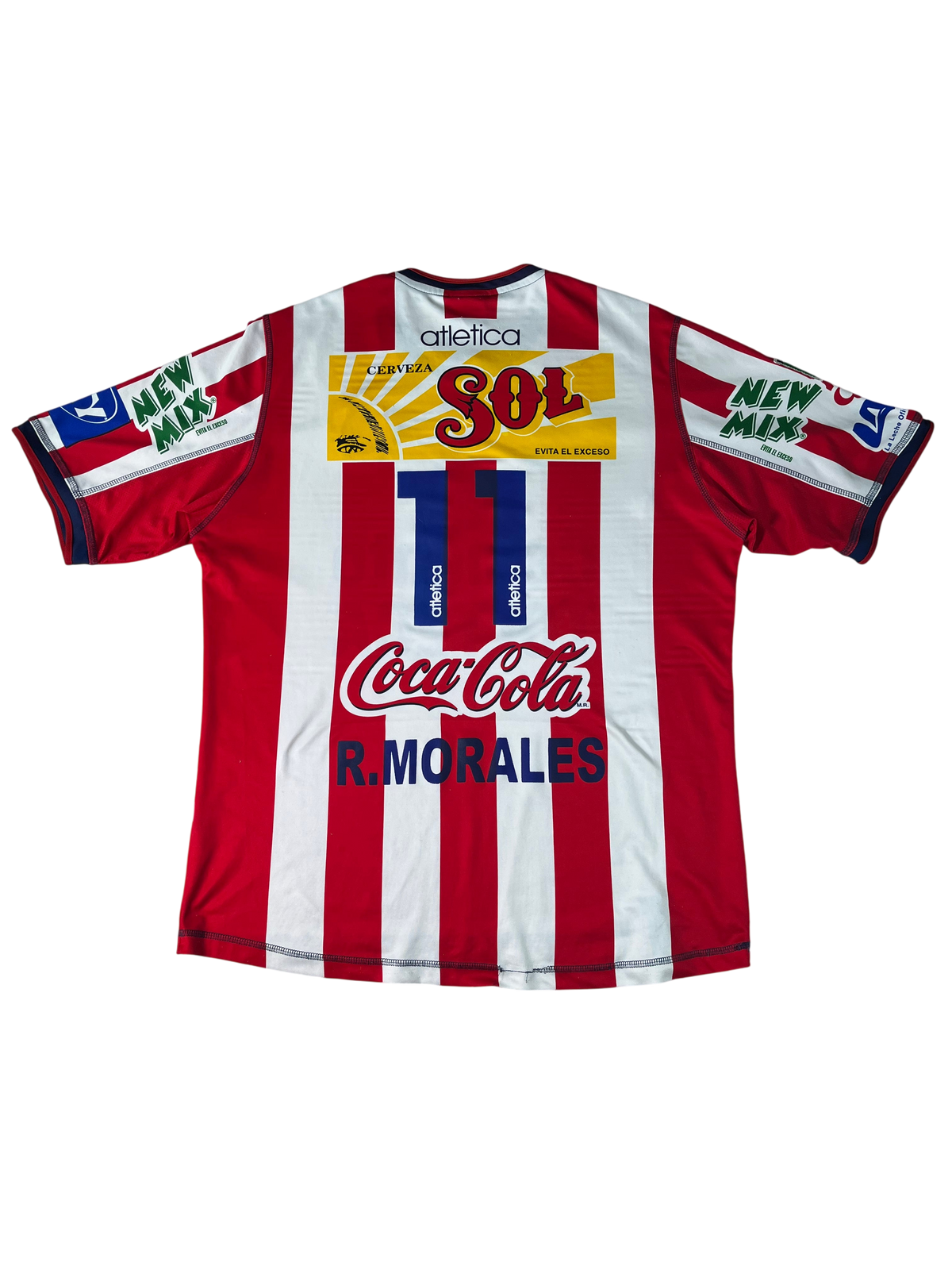 Jersey Chivas Local 2002 2003 Utilería Ramón Morales (XL)