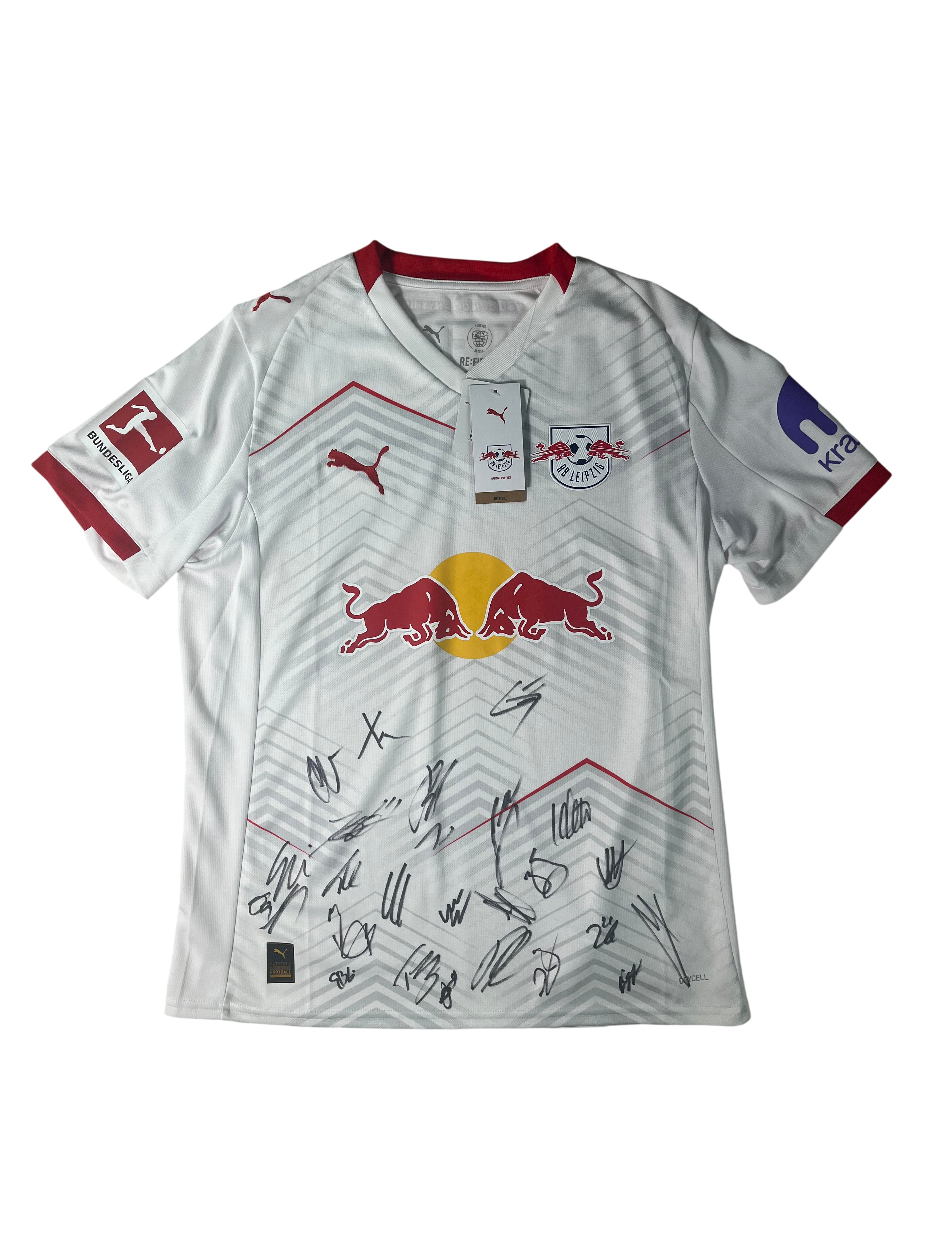 Jersey RB Leipzig Local 2025 2026 Autografiado *C/Etiquetas* (M)