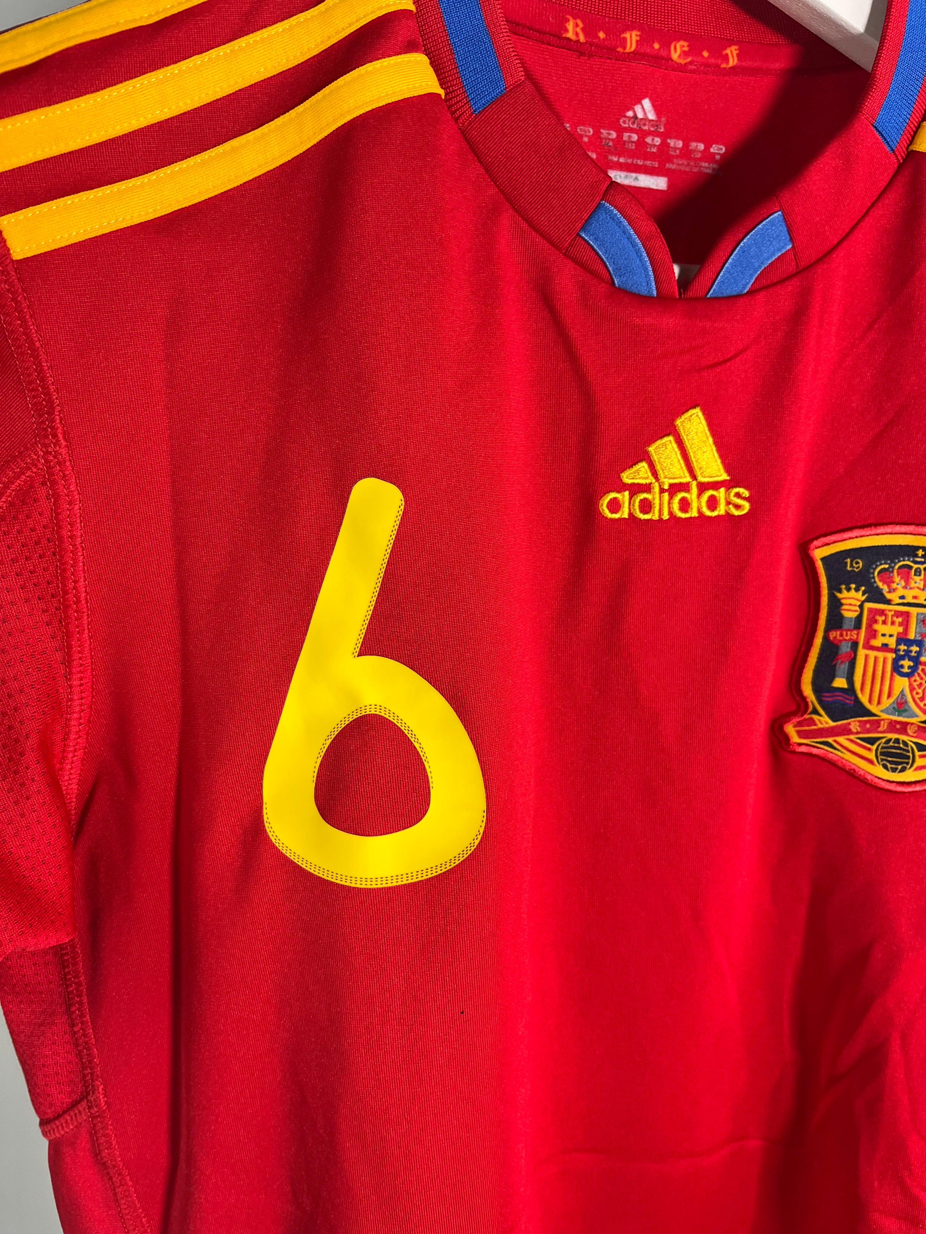 Jersey España Local 2010 2012 Andrés Iniesta (M Niño)