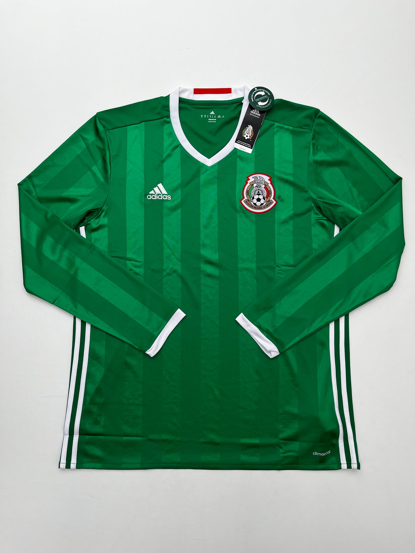 Jersey México Local 2016 2018 *C/Etiquetas* Manga Larga (XL)