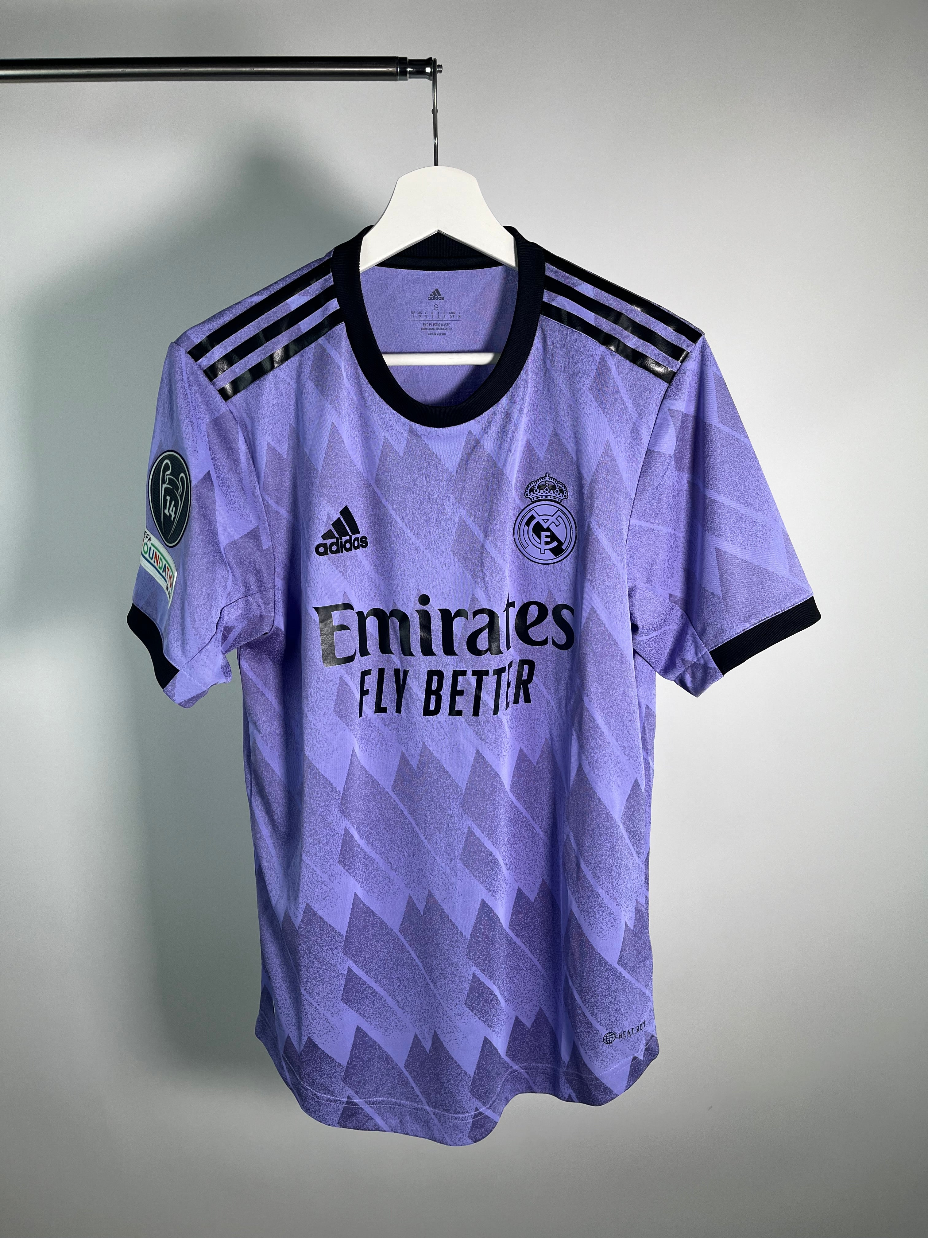 Jersey Real Madrid Visita 2022 2023 *Champions League* Versión Jugador (S)