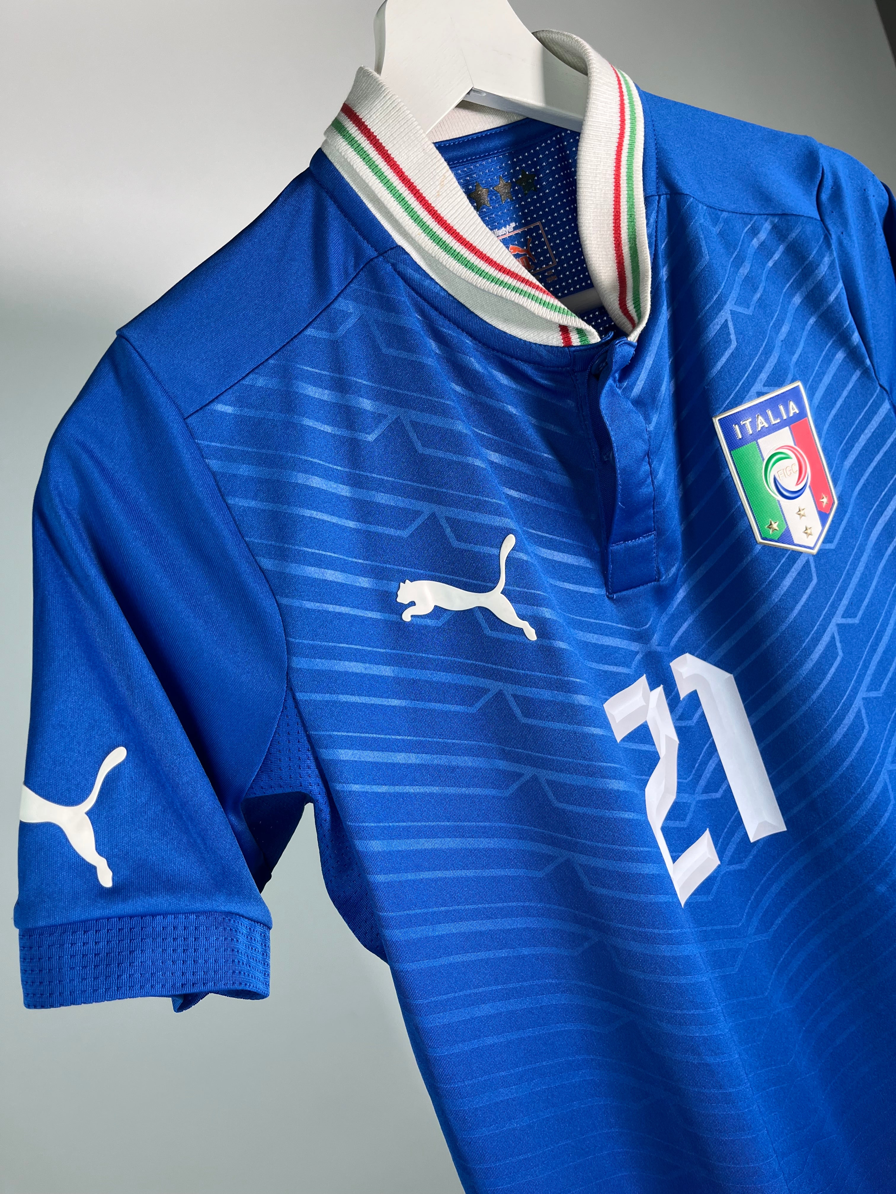 Jersey Italia Local 2012 2012 Andrea Pirlo (XL Niño)