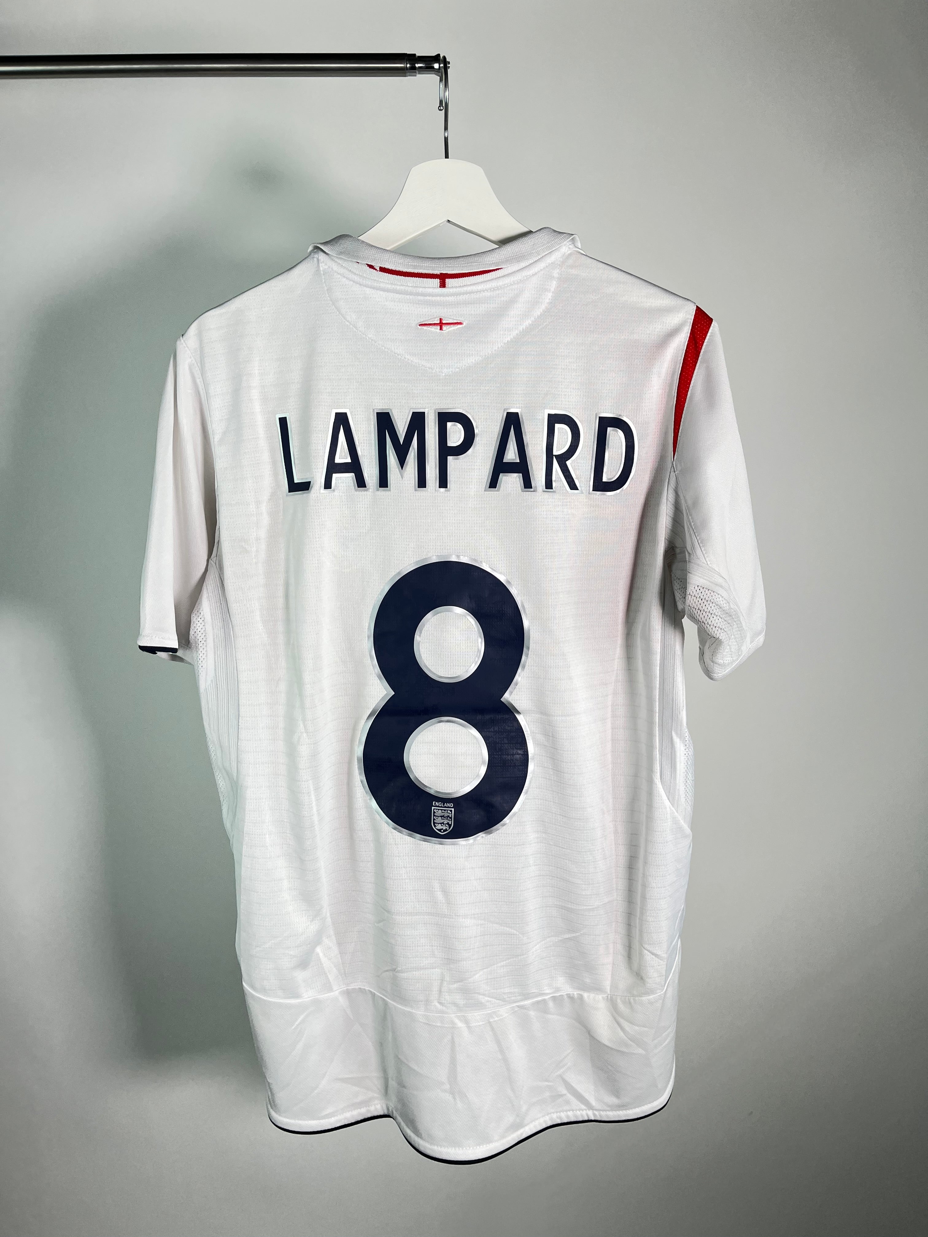 Jersey Inglaterra Local 2006 2008 Frank Lampard (M)