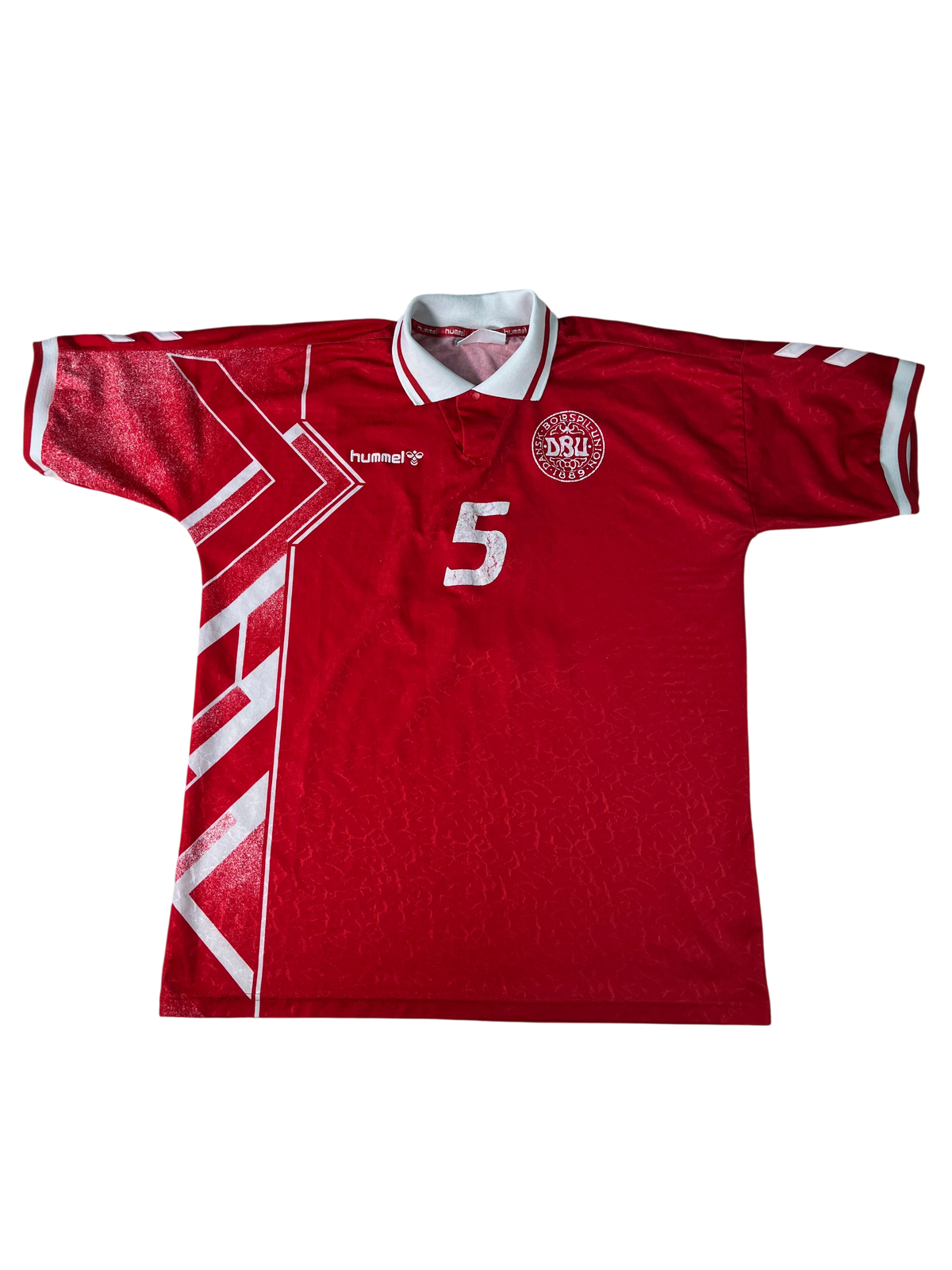 Jersey Dinamarca Local 1994 1996 Utilería Jens Risager (XL)