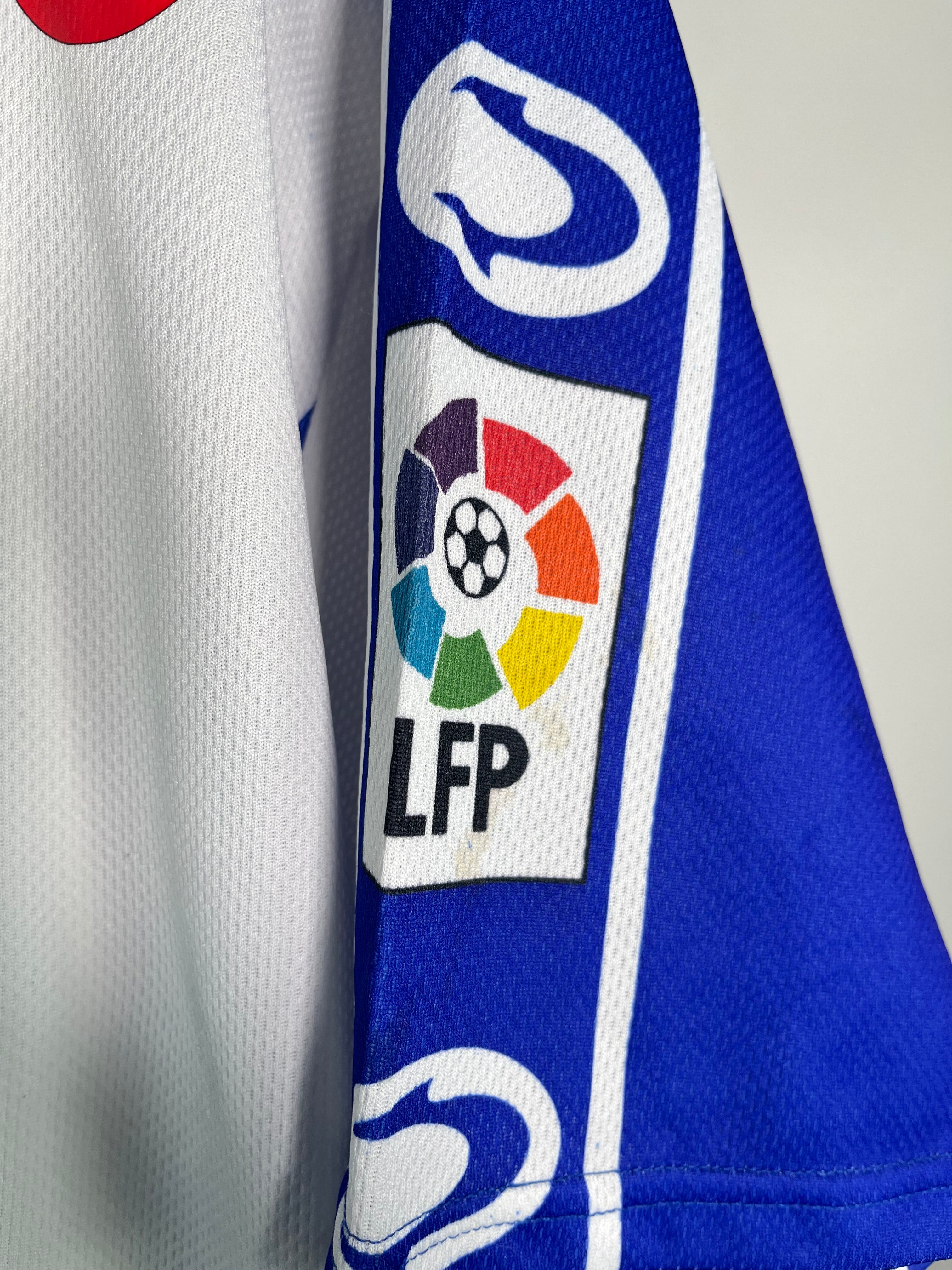 Jersey Espanyol de Barcelona Local 1999 2000 Mauricio Pochettino (L)