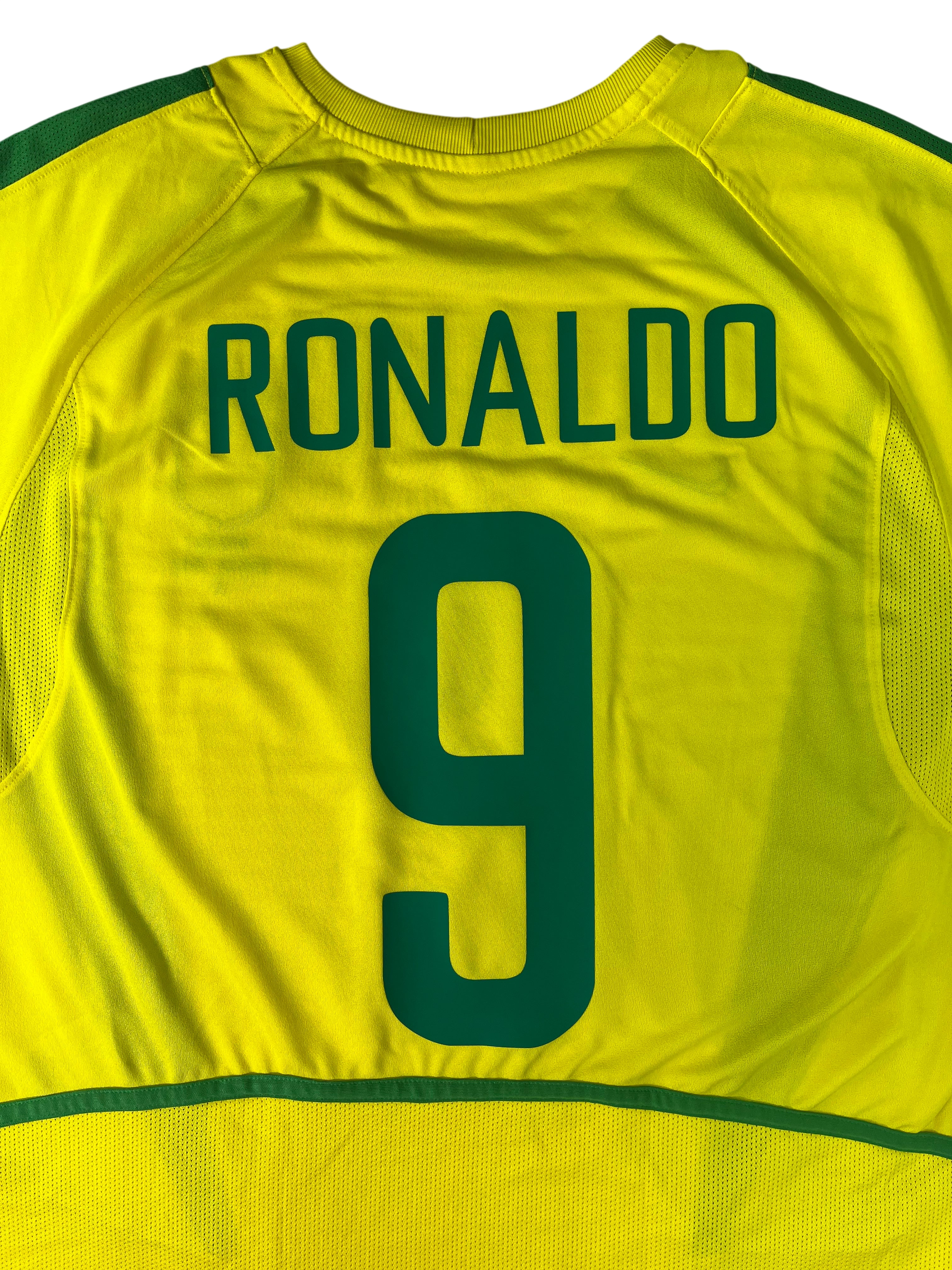 Jersey Brasil Local 2002 2004 Ronaldo Nazario (M)