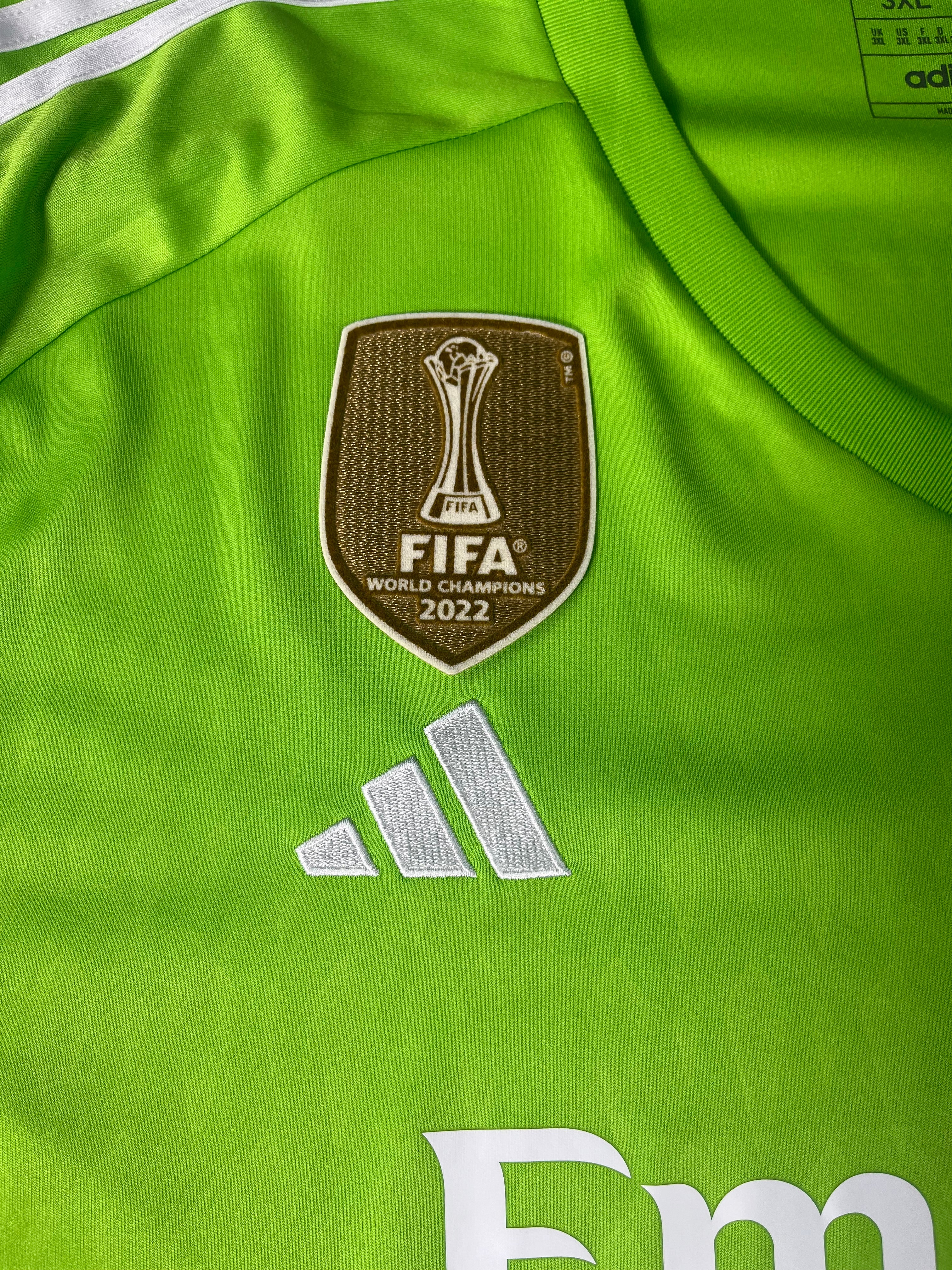 Jersey Real Madrid Portero 2023 2024 *Champions League* Thibaut Courtois (XXXL)