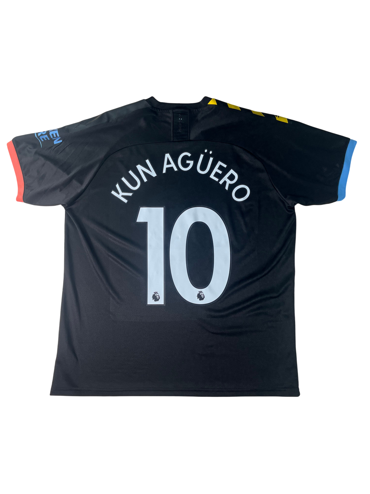 Jersey Manchester City Visita 2019 2020 Sergio "Kun" Aguero (XL)