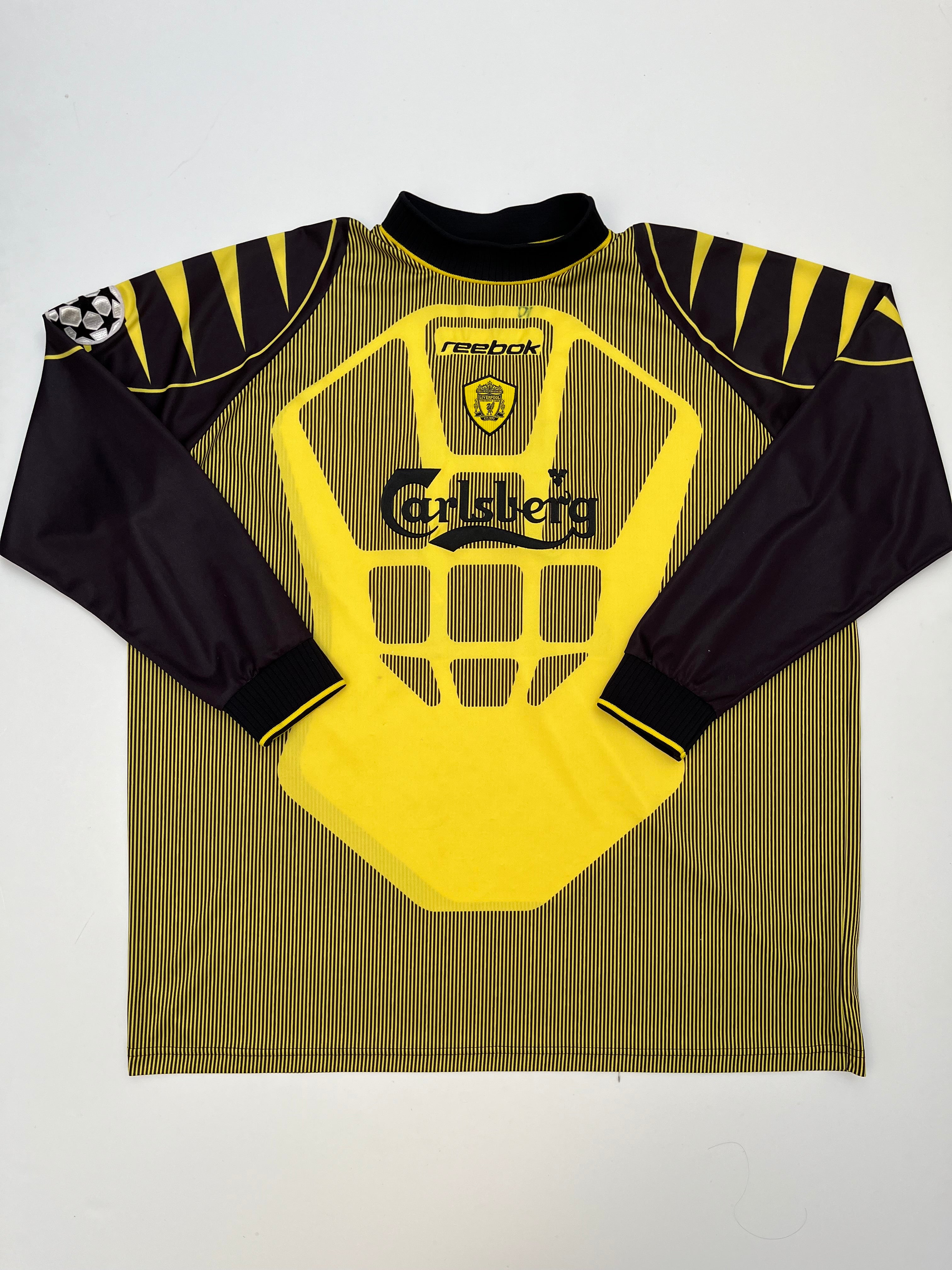 Jersey Liverpool Portero 2001 2002 Chris Kirkland *N* (XXL)