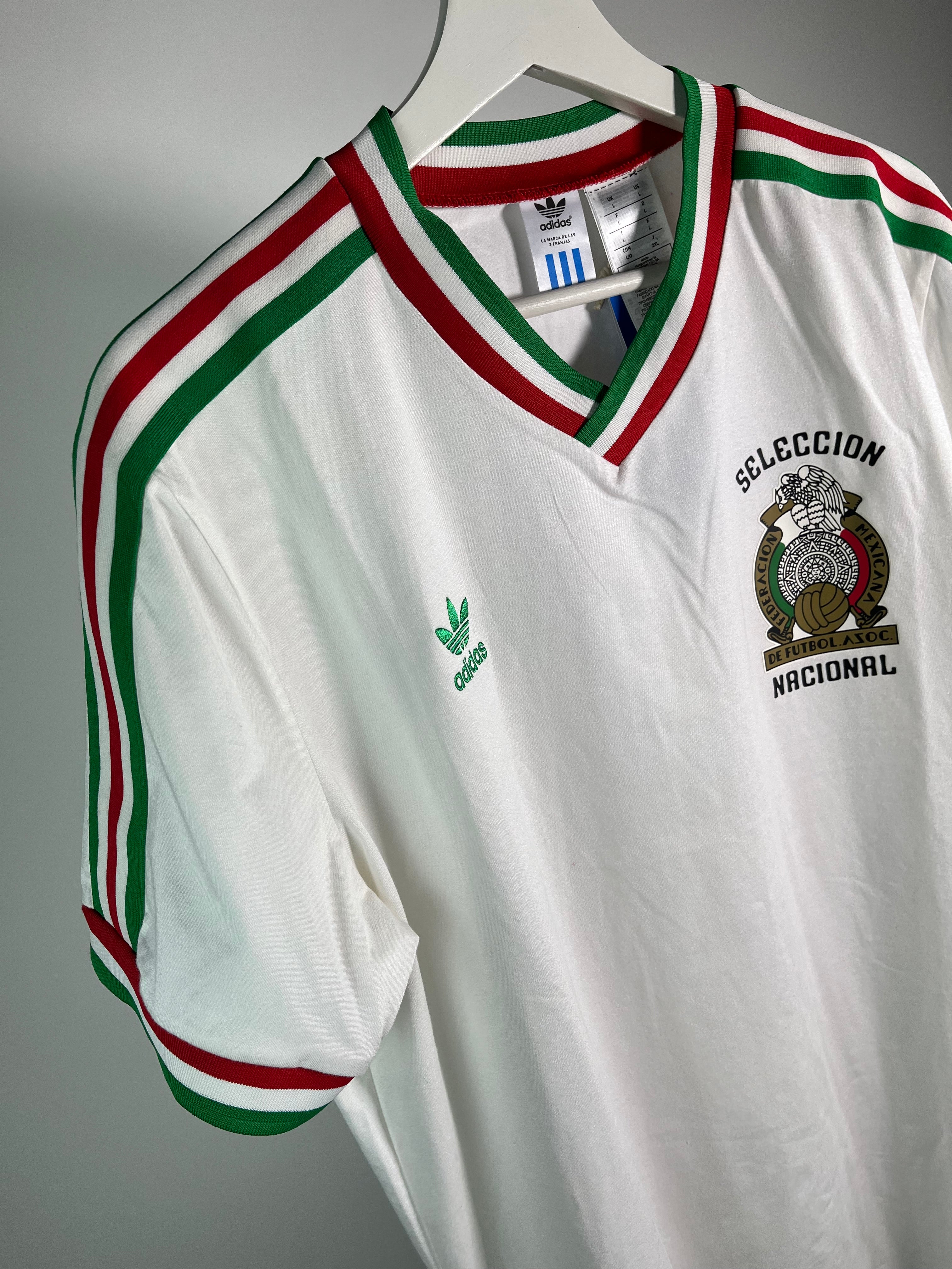 Jersey México Visita 1985 1986 *Reedición C/Etiquetas* (L)