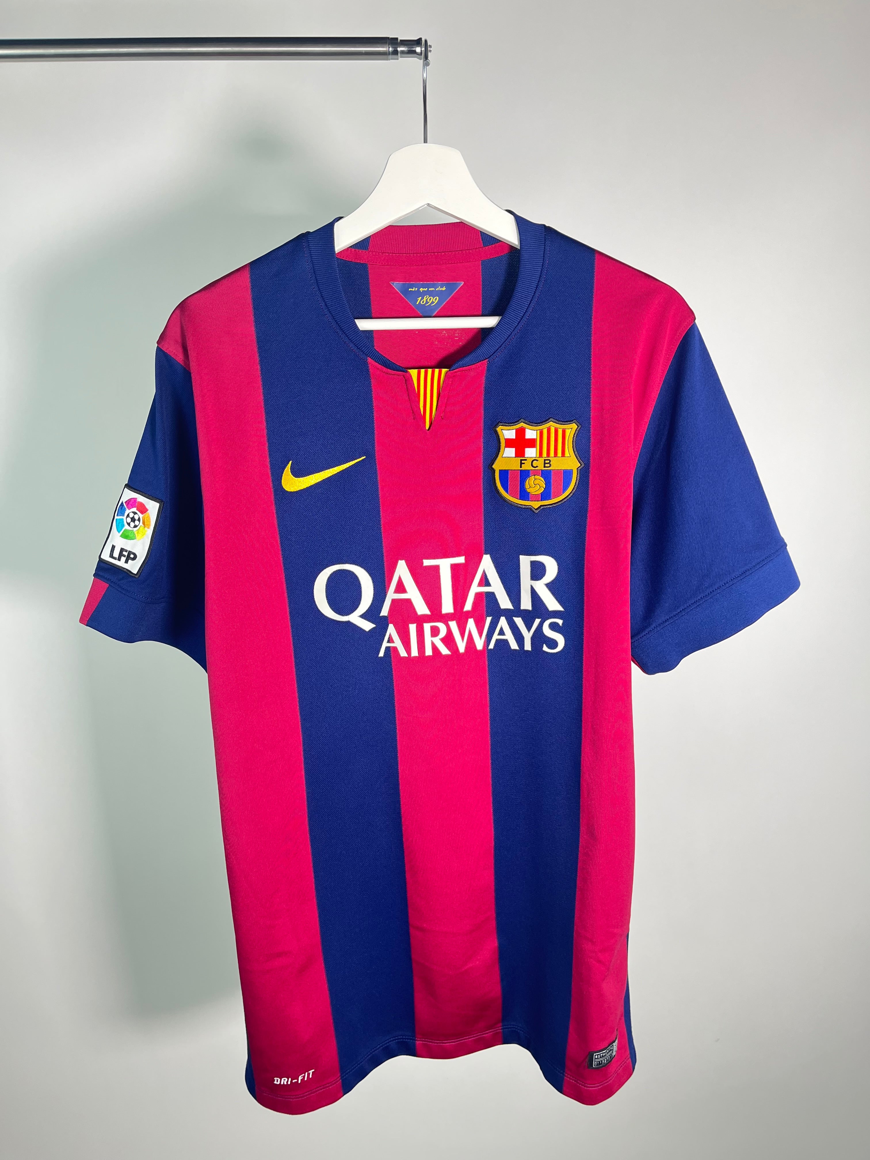 Jersey Barcelona Local 2014 2015 Lionel Messi (L)