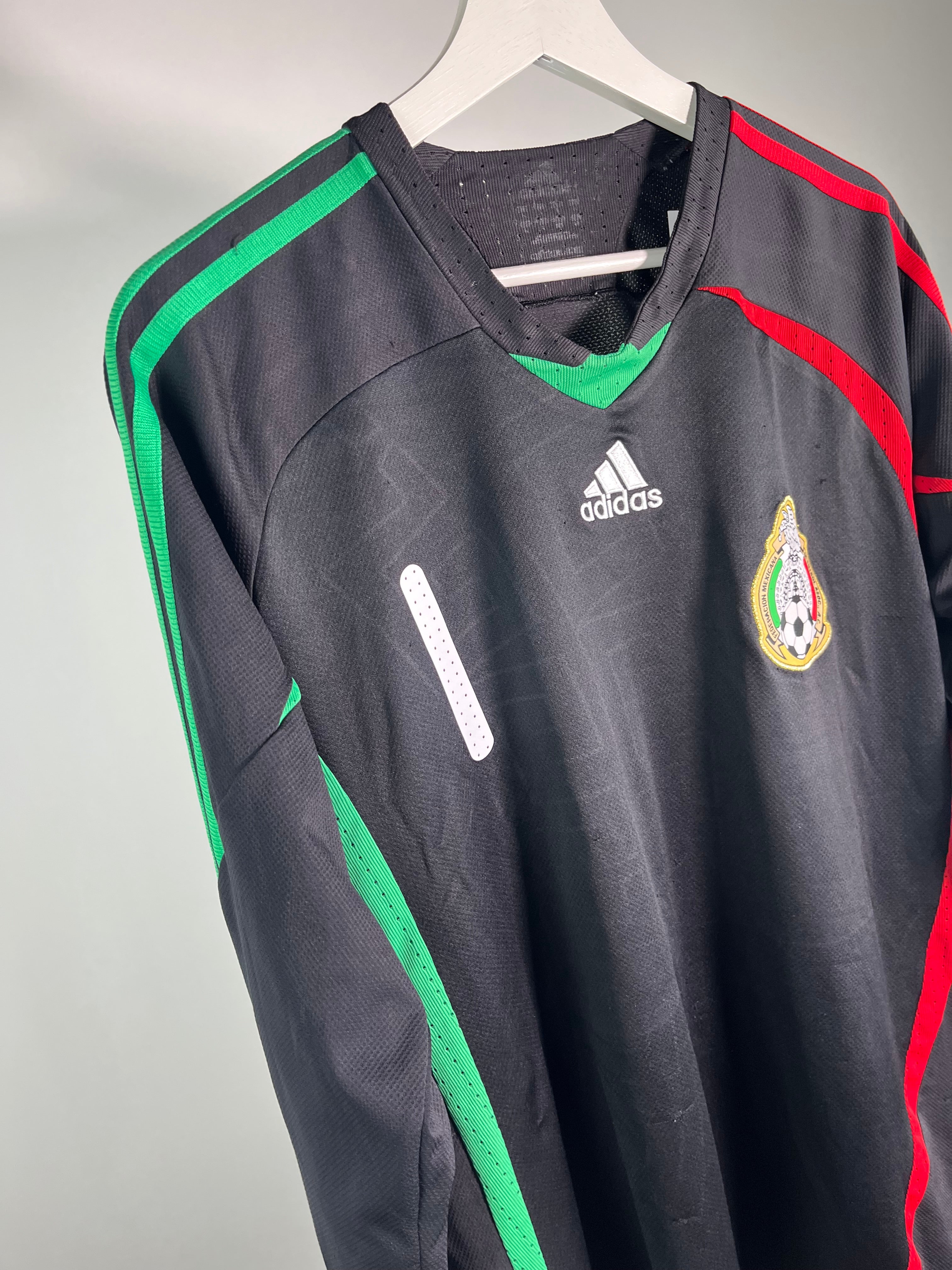 Jersey México Portero 2008 2010 Manga Larga Guillermo Ochoa (L)
