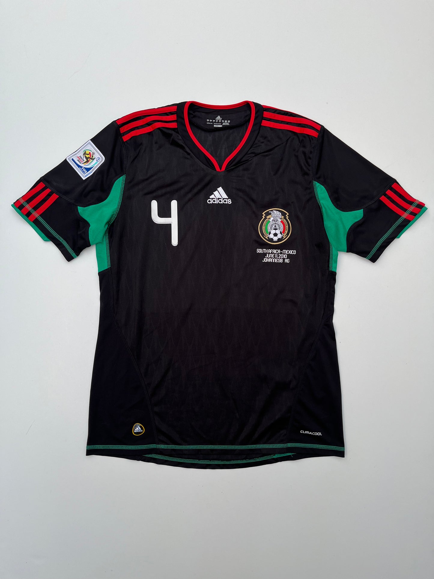 Jersey México Visita 2010 2011 Match Detail Rafael Márquez (L)