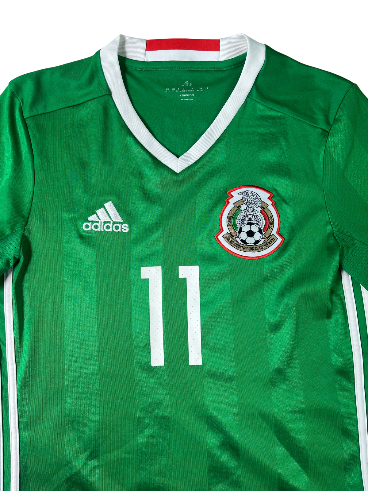 Jersey México Local 2016 2018 Carlos Vela (XL Niño)