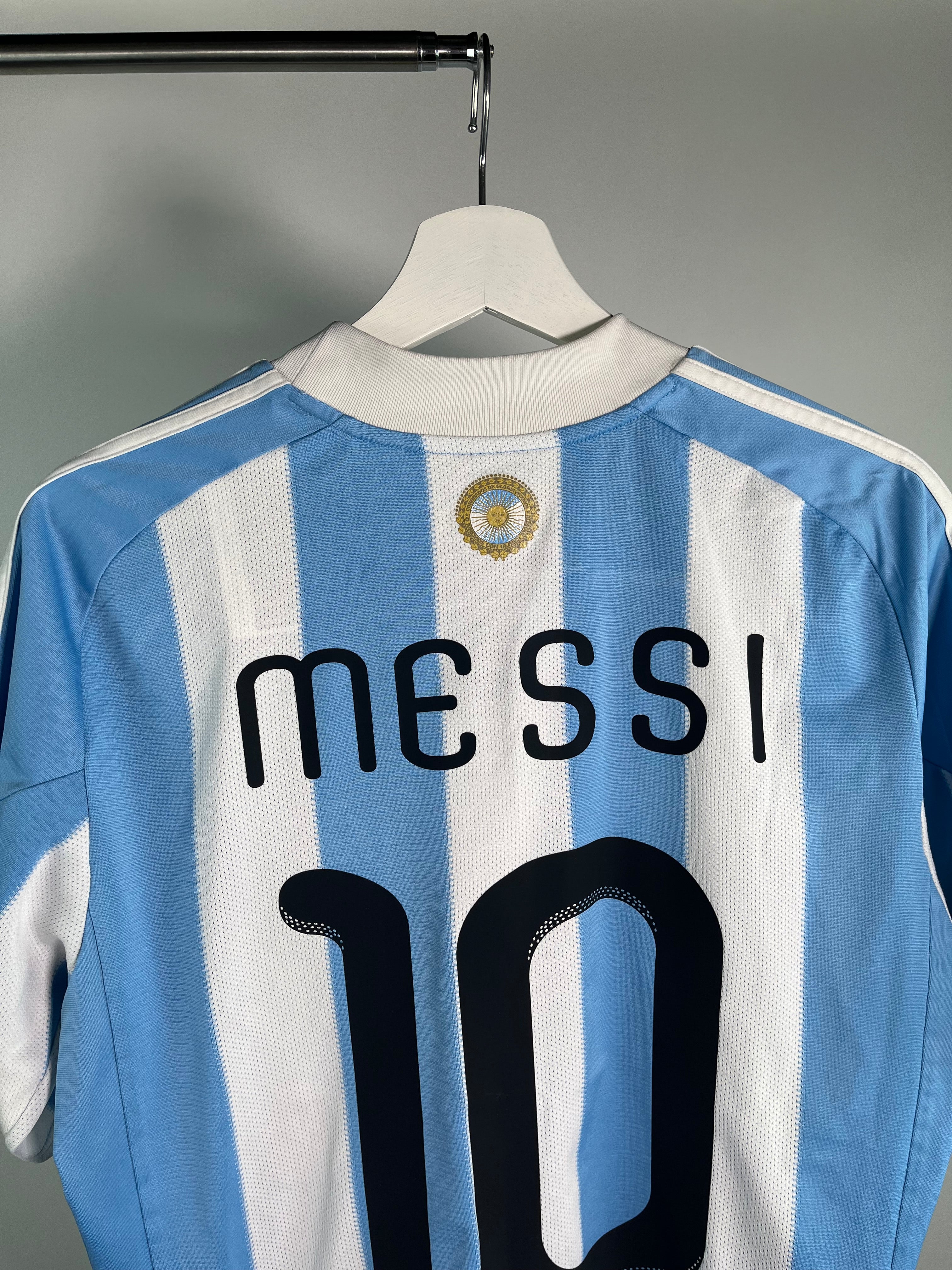Jersey Argentina Local 2010 2011 *Mundial Sudáfrica* Lionel Messi (M)