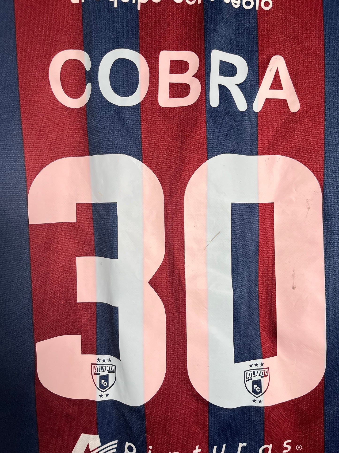 Jersey Atlante Local 2021 2022 Utilería Bryan Mendoza (M)