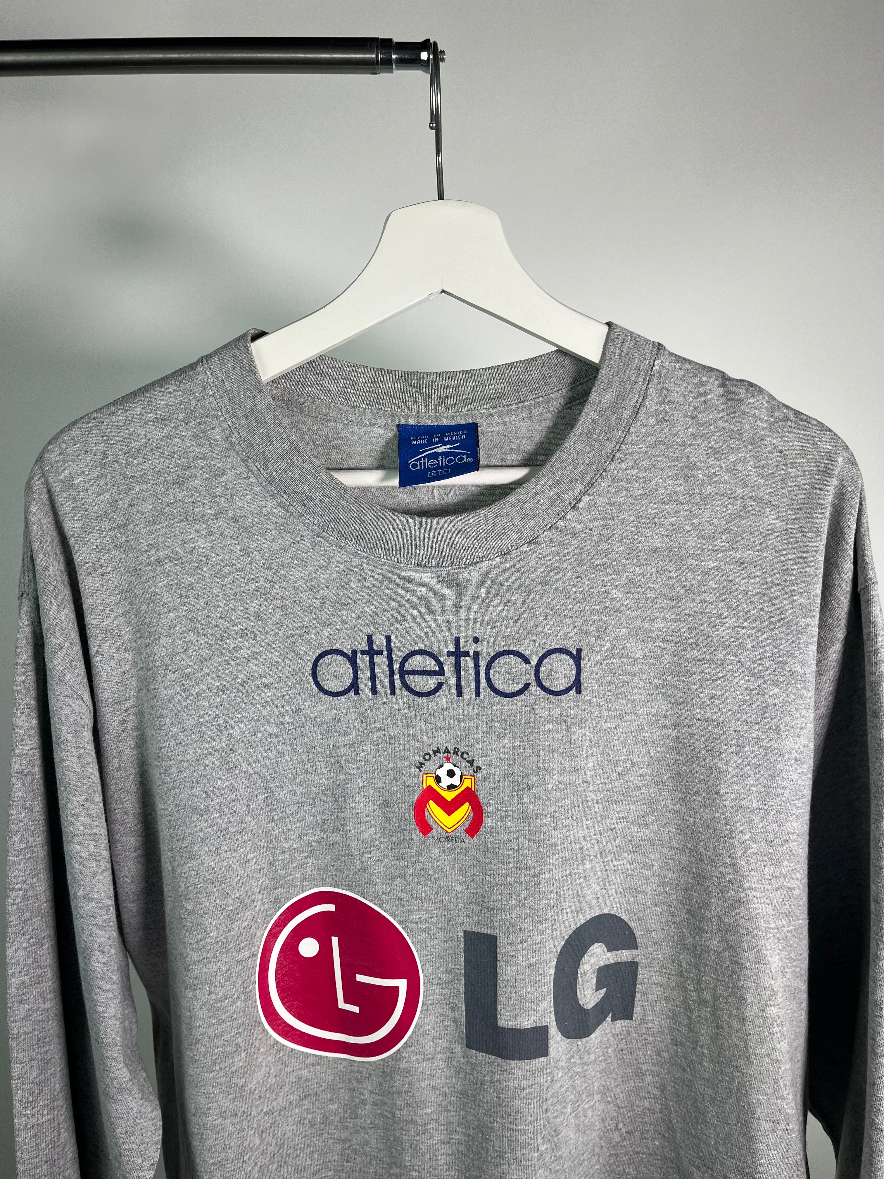 Playera Monarcas Morelia 2001 2002 Manga Larga (L)