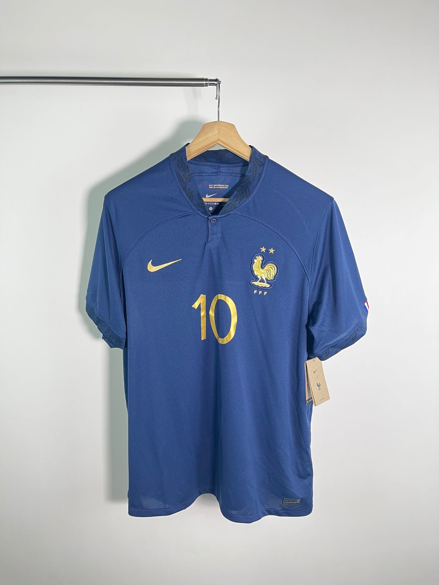 Jersey Francia Local 2022 2024 *C/Etiquetas* Kylian Mbappé (XL)