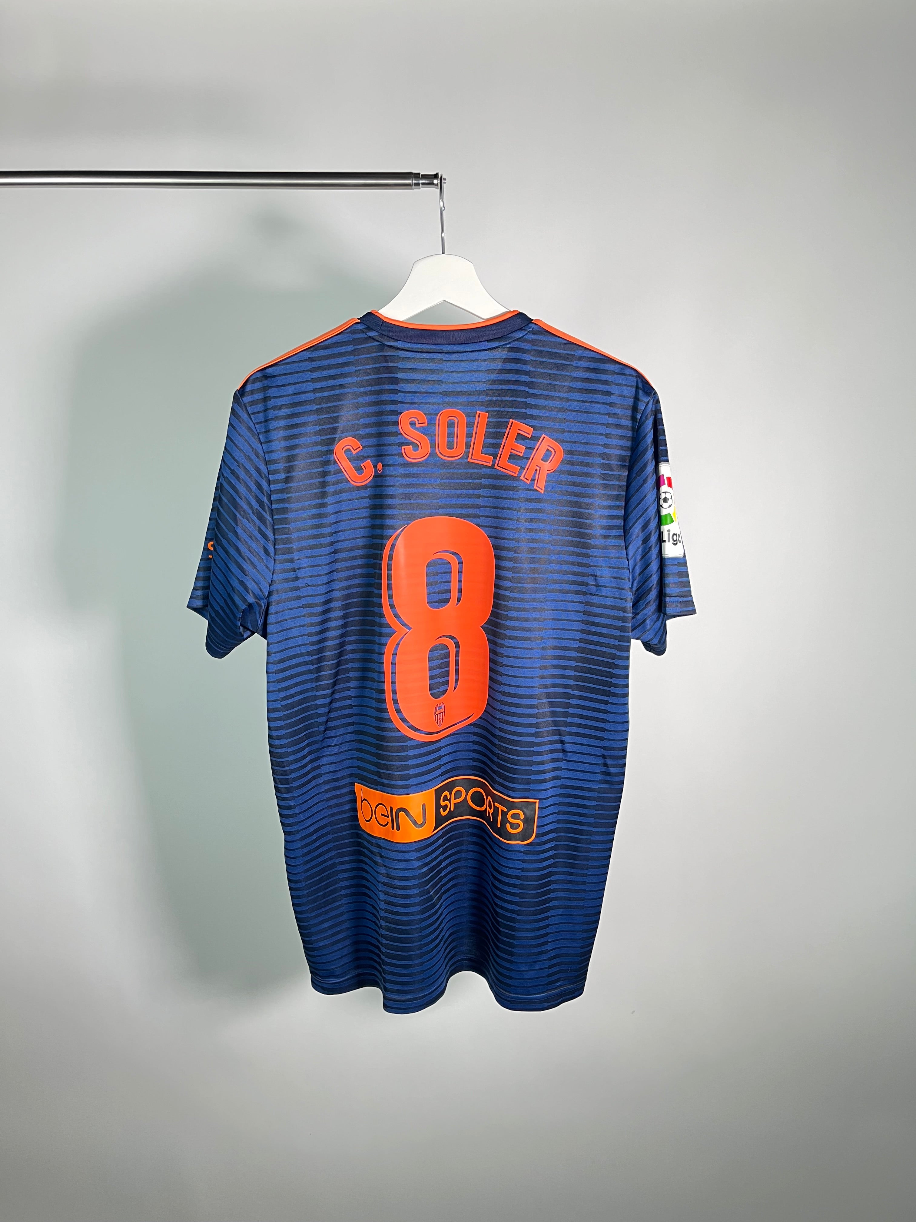 Jersey Valencia Visita 2018 2019 Carlos Soler (L)