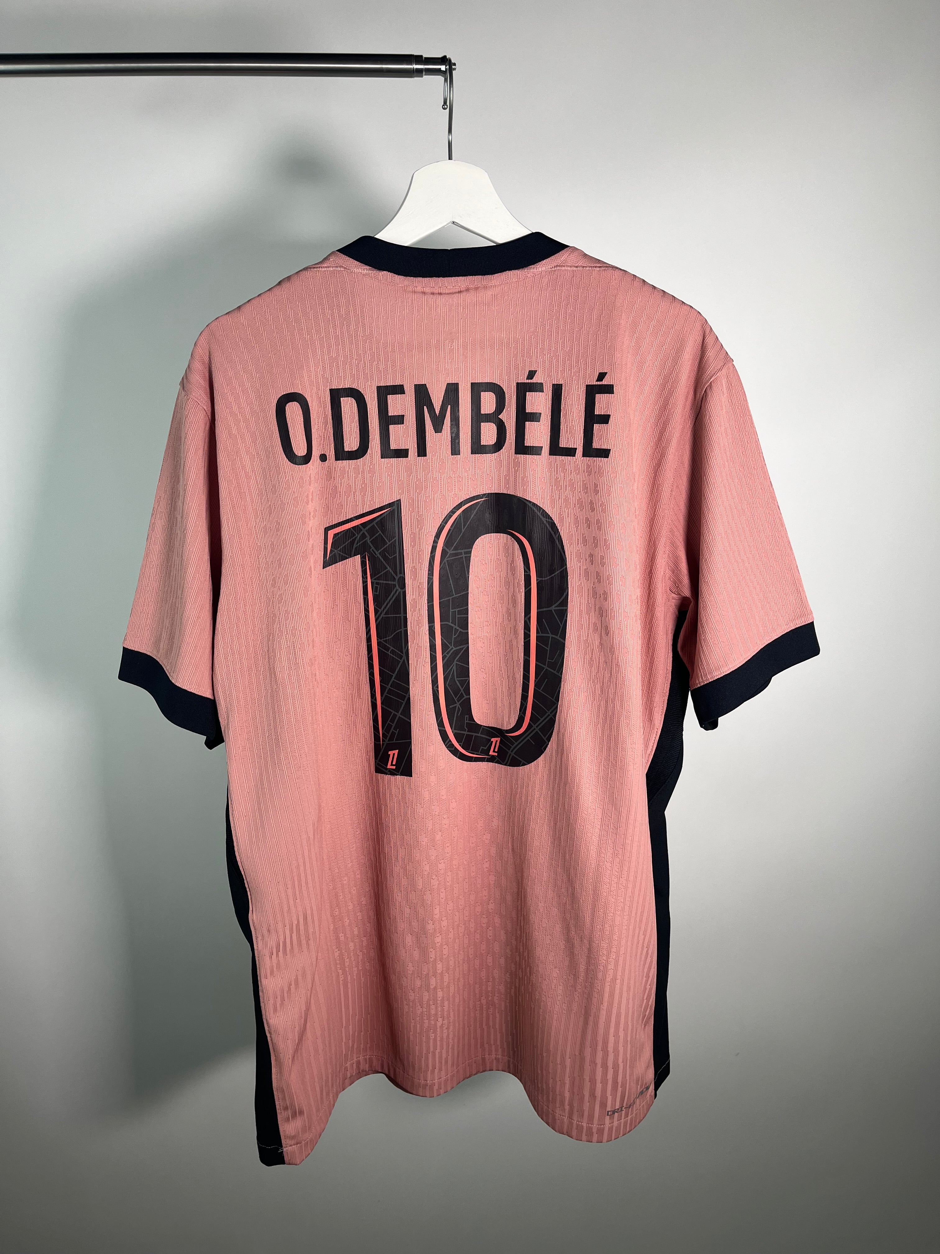 Jersey PSG Tercera 2024 2025 Versión Jugador Ousmane Dembélé (XL)