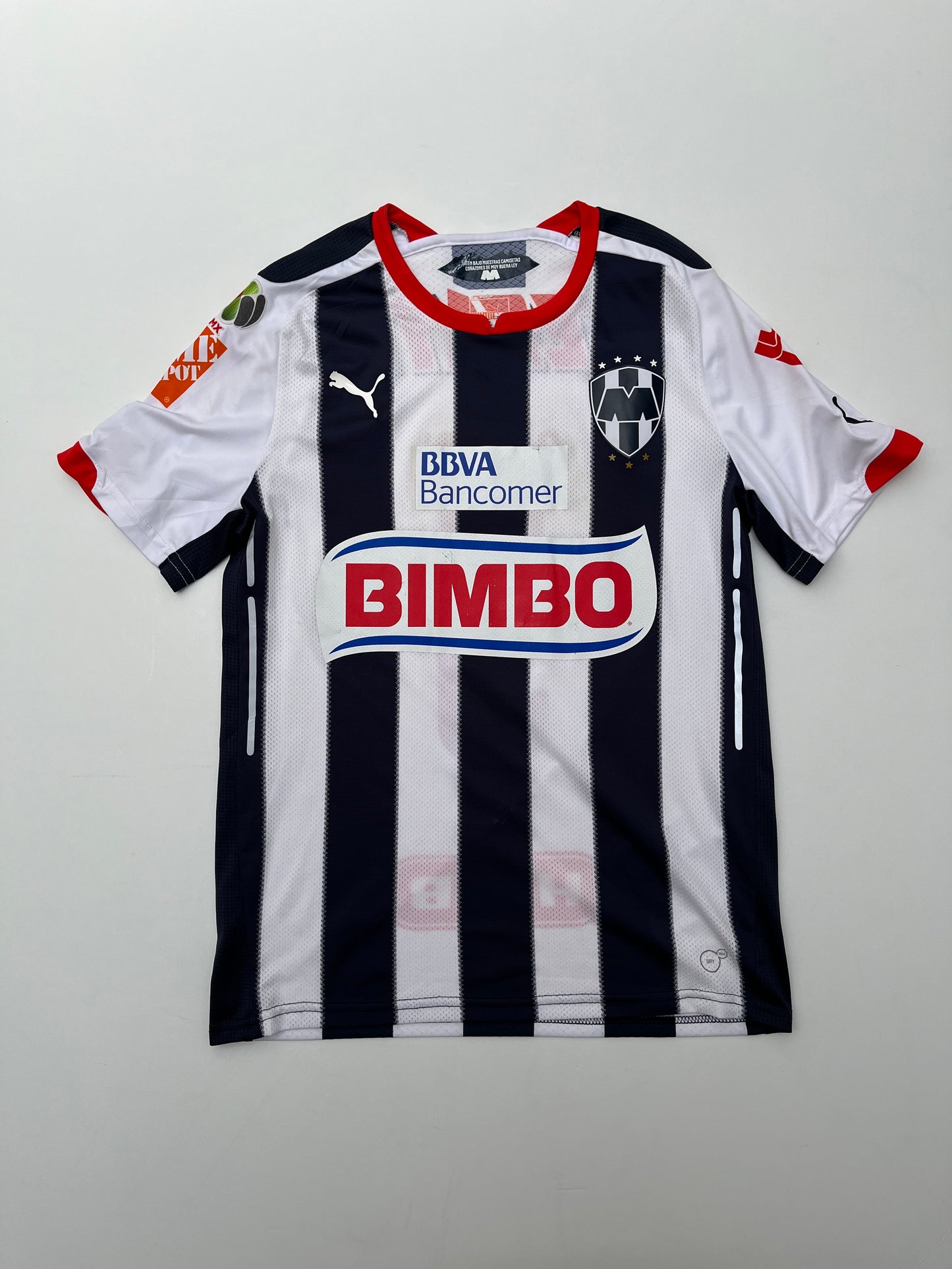 Jersey Rayados Monterrey Local 2014 2015 Utilería Darvin Chávez (M)