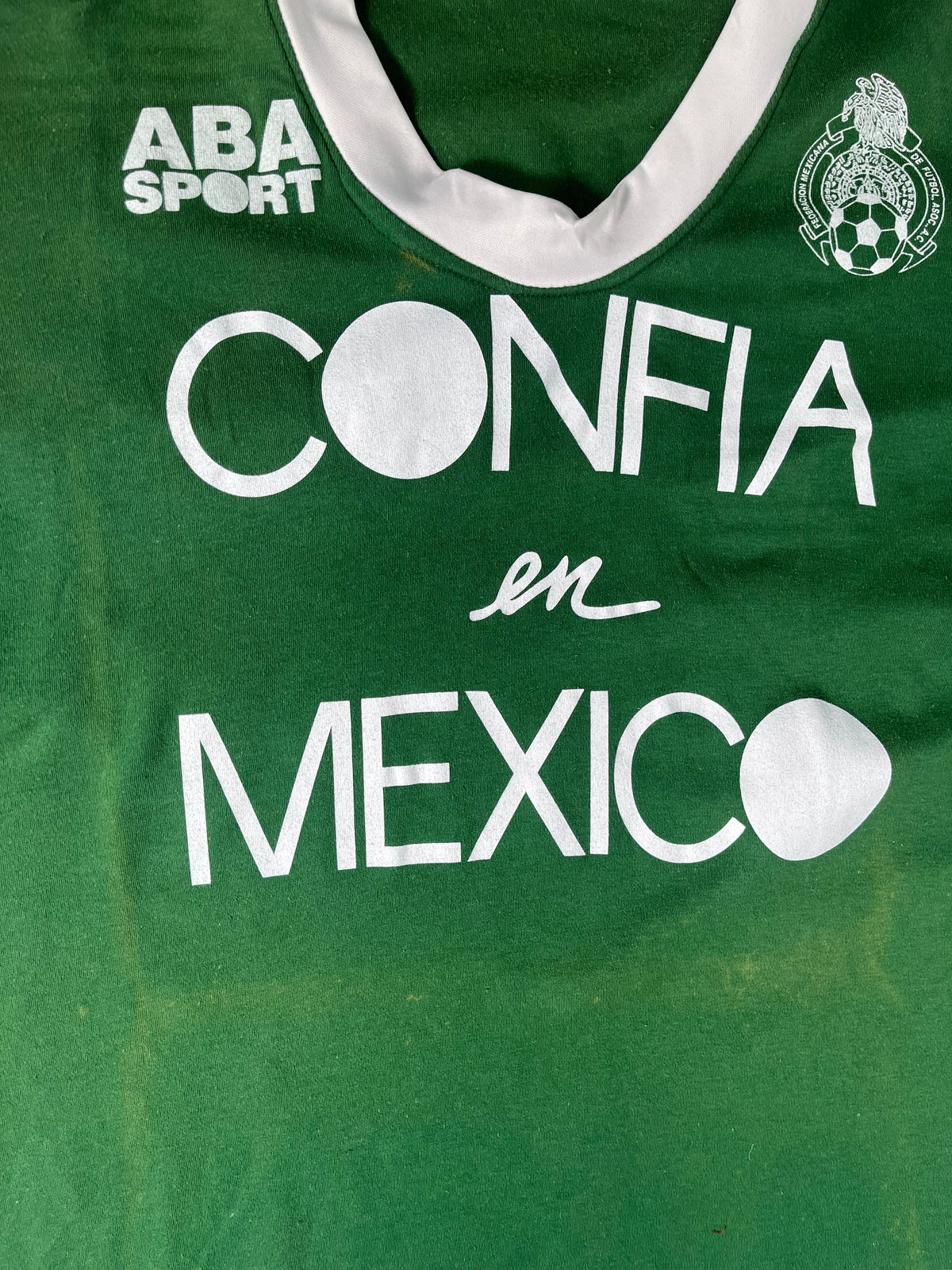 Jersey México Entrenamiento 1997 1998 Manga Larga Utilería (L)