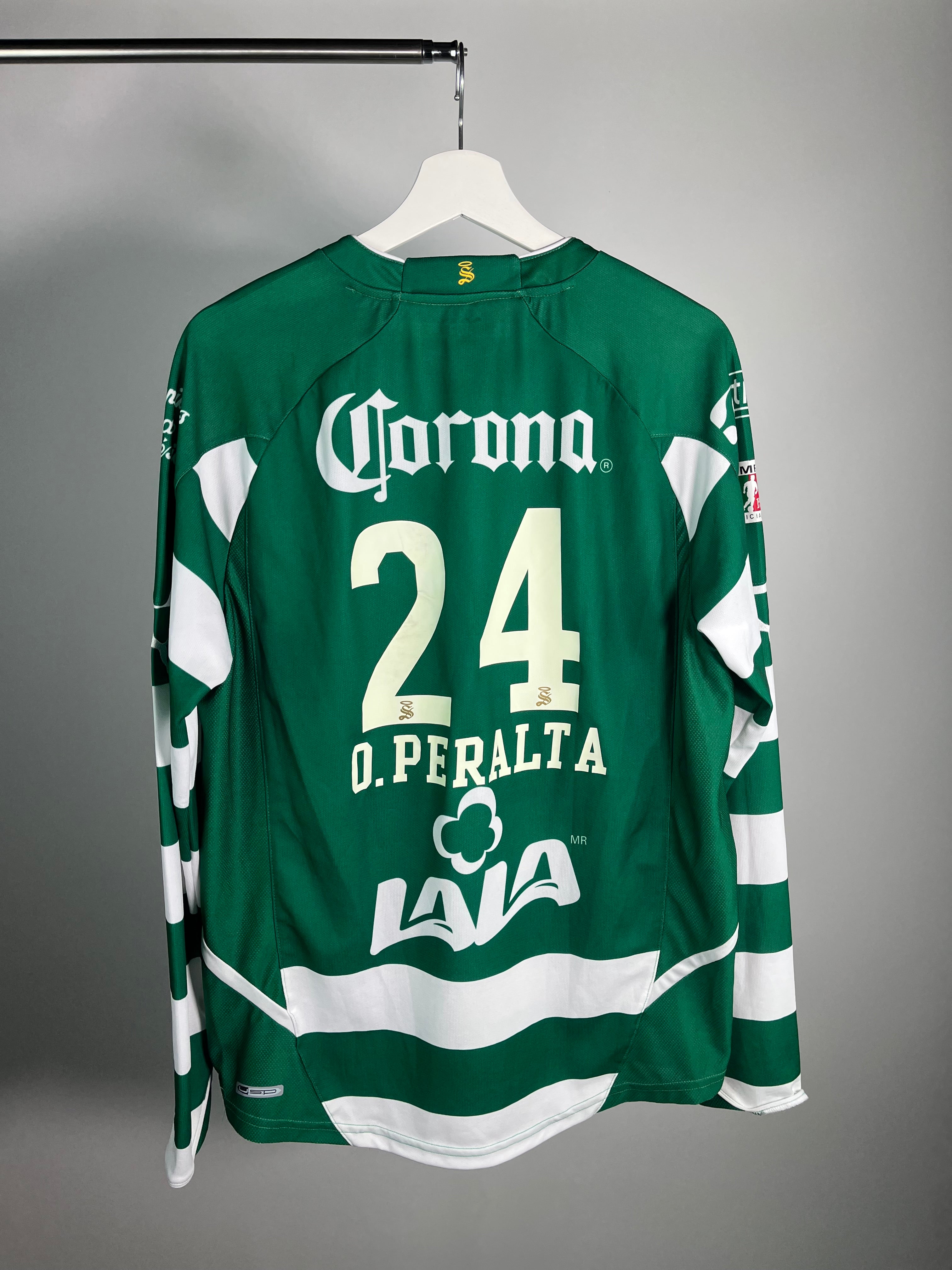 Jersey Santos Laguna Local 2011 2012 Manga Larga Oribe Peralta (M)