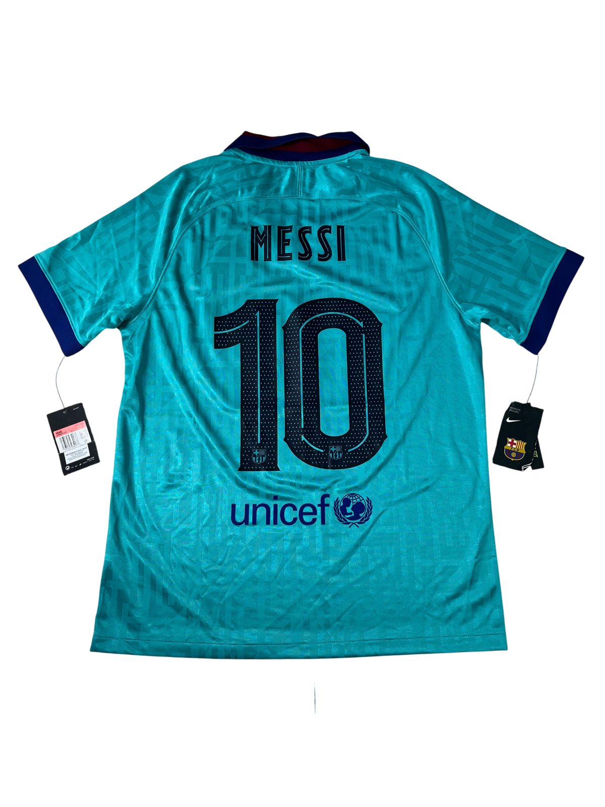 Jersey Barcelona Tercera 2019 2020 Lionel Messi *C/Etiquetas* (L)
