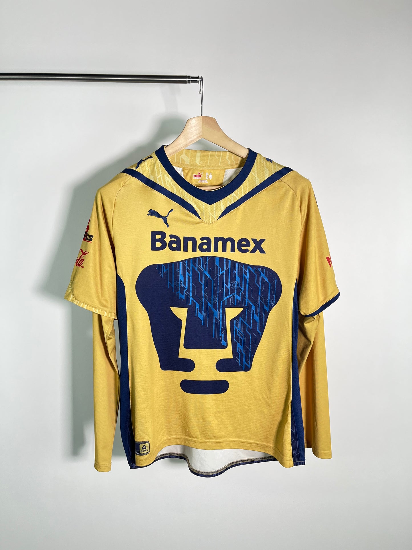 Jersey Pumas Tercero 2009 2010 Manga Larga Darío Verón (M)