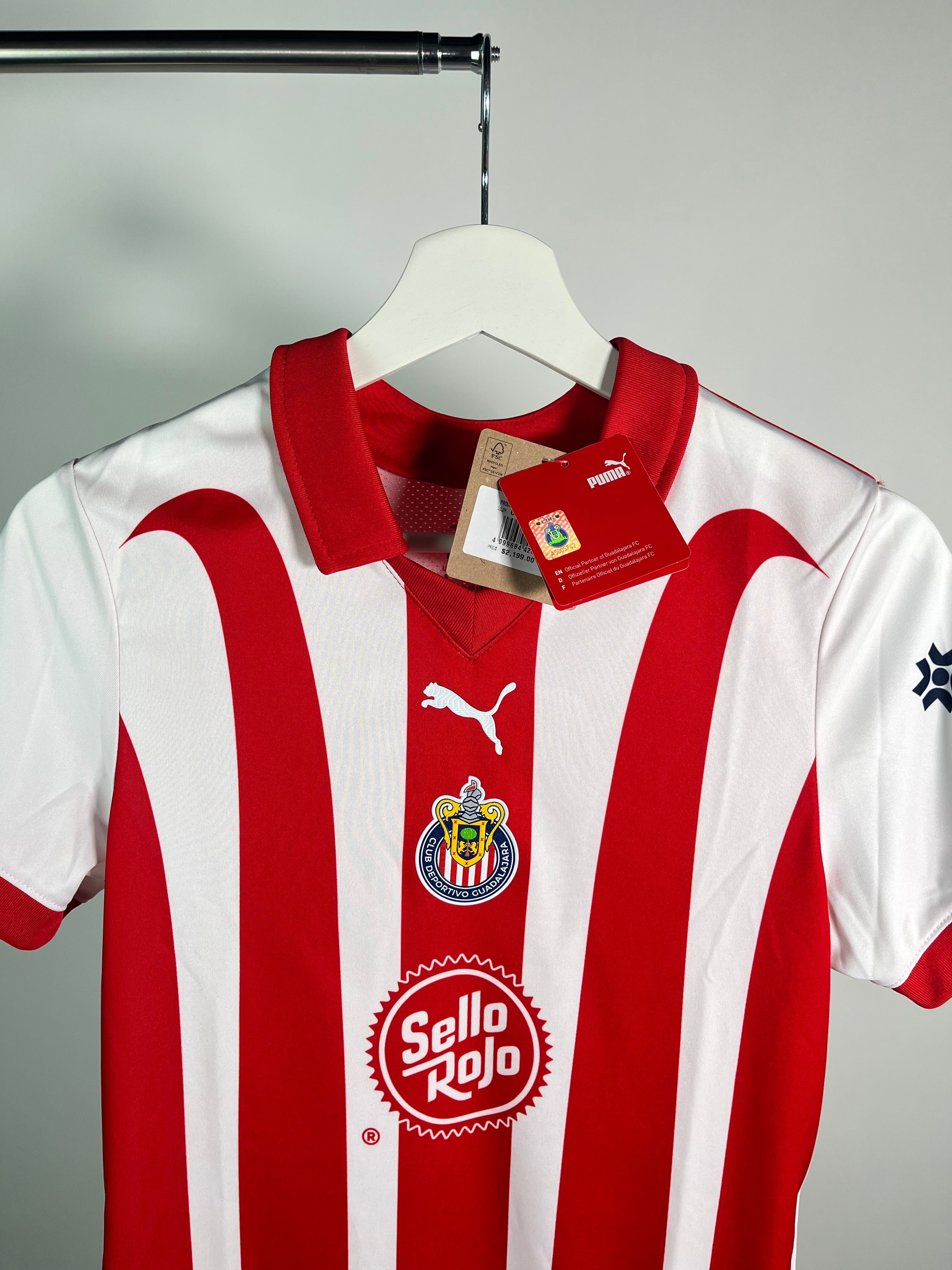 Jersey Chivas Femenil Local 2023 2024 *C/Etiquetas* (L Mujer)