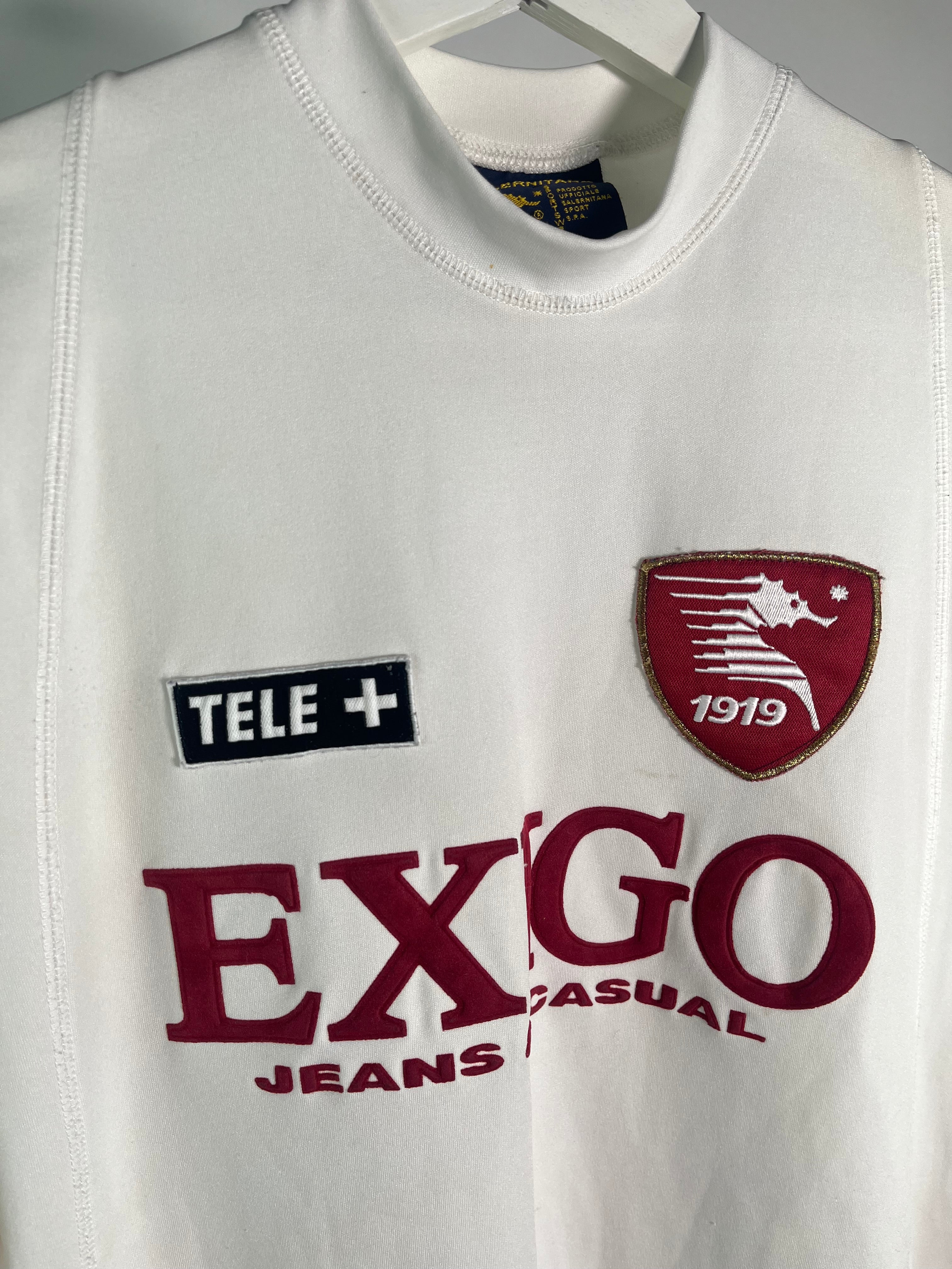 Jersey Salernitana Visita 2000 2001 Utilería Fabio Vignaroli (M)