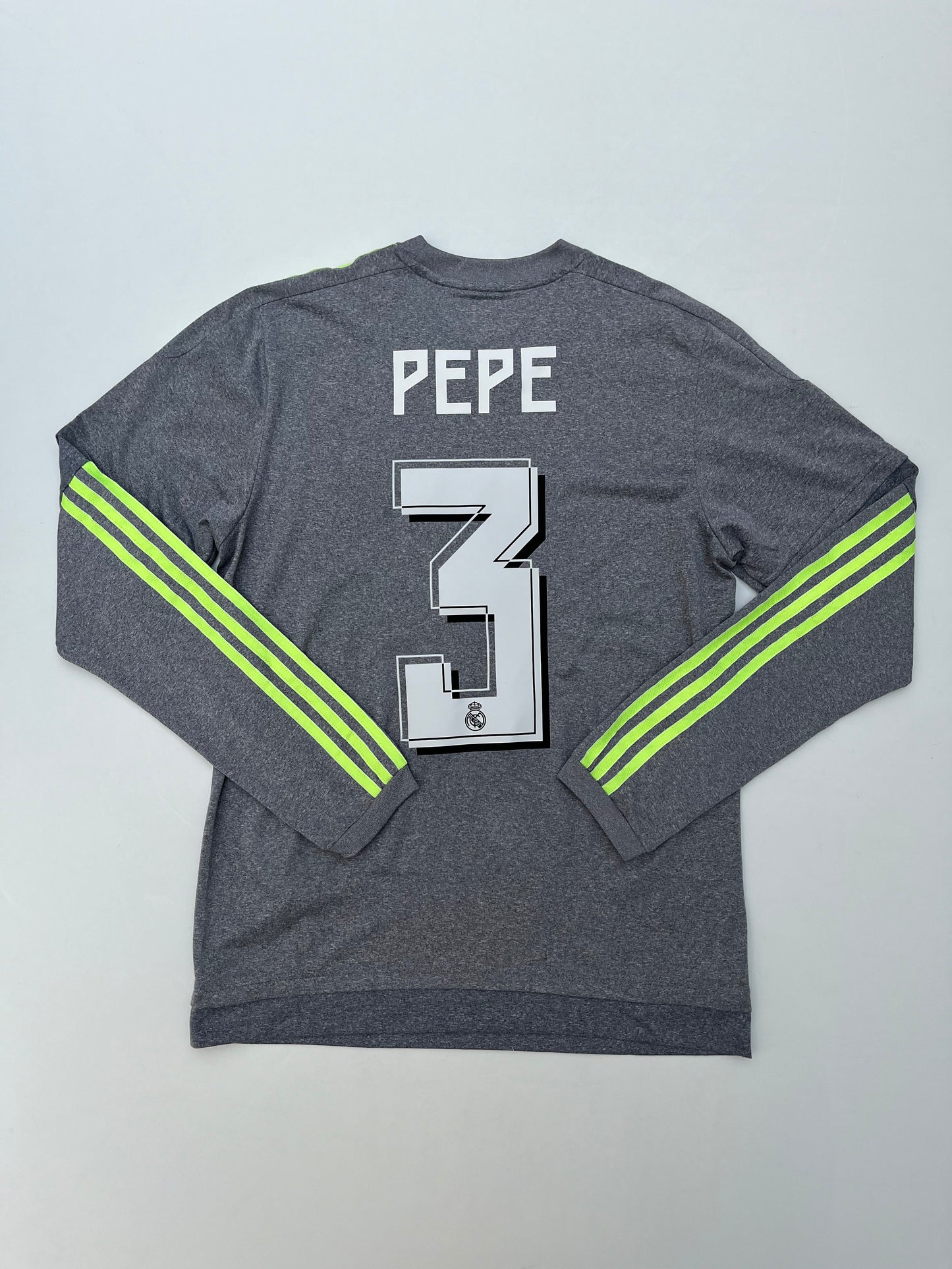 Jersey Real Madrid Visita 2015 2016 Manga Larga Pepe (S)