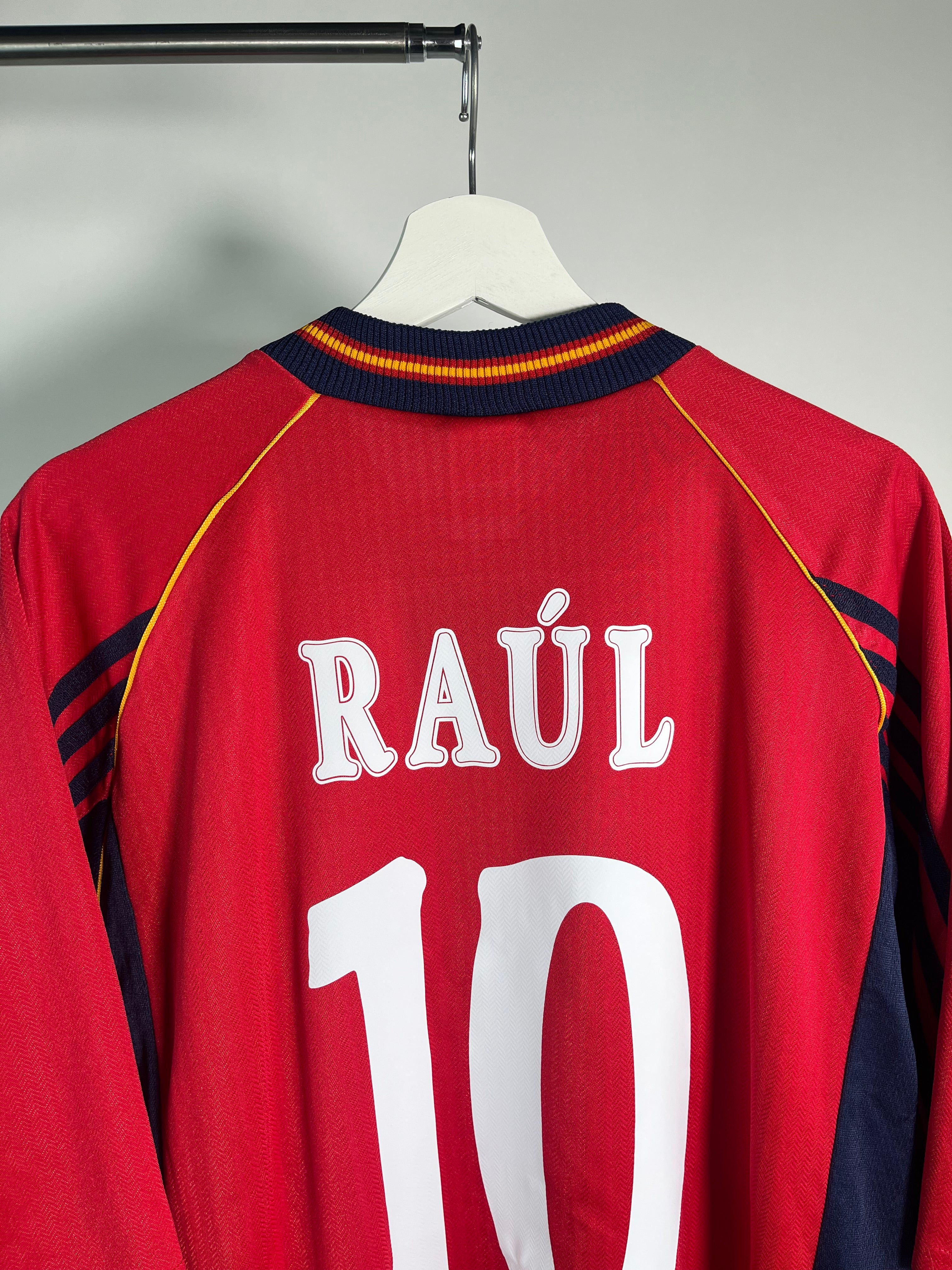 Jersey España Local 1998 2000 Raúl González (XL)