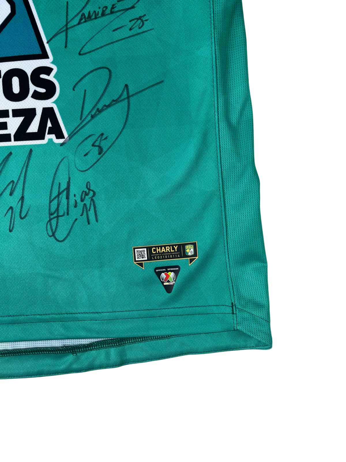 Jersey León Local 2021 2022 *C/Etiquetas* Autografiada (L)