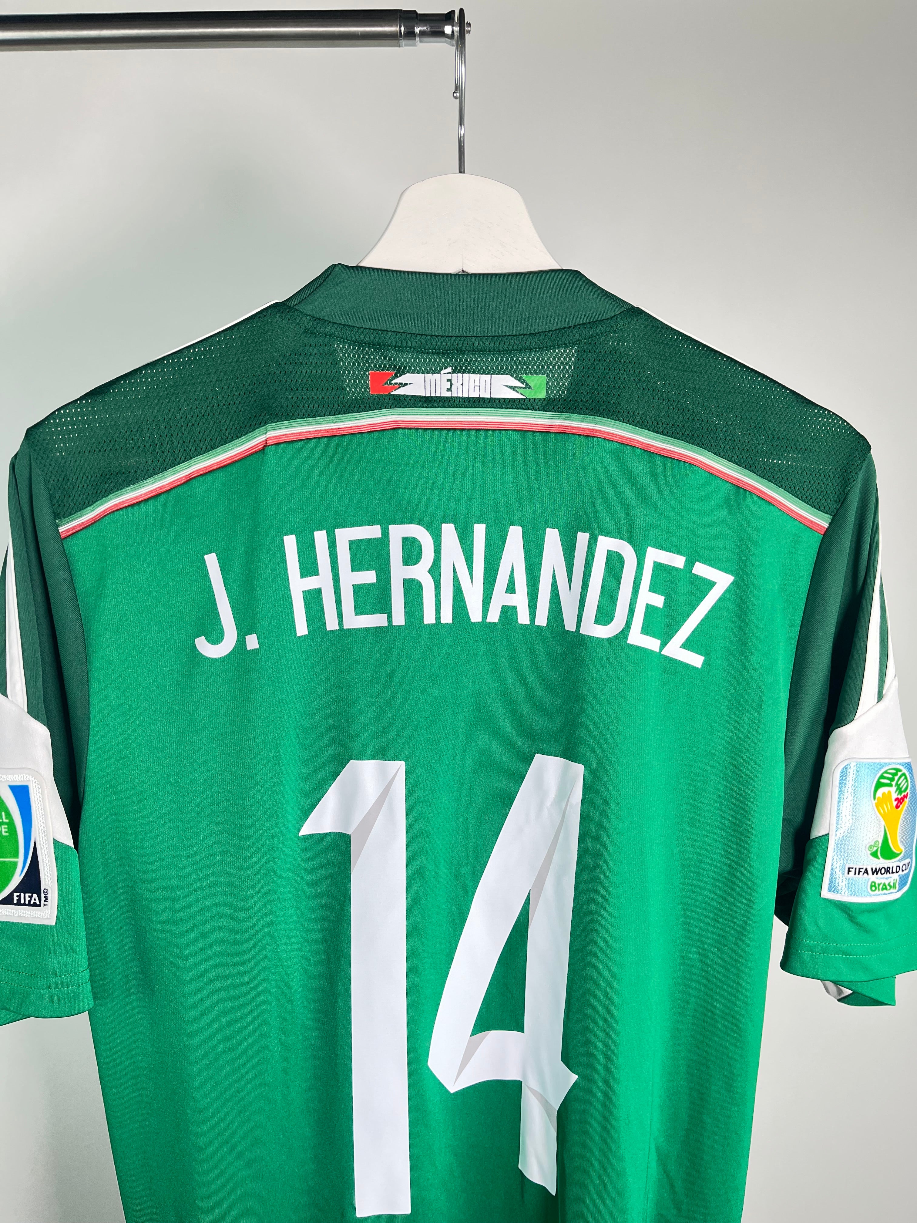 Jersey México Local 2014 2015 *Mundial Brasil* Javier Hernández (S)