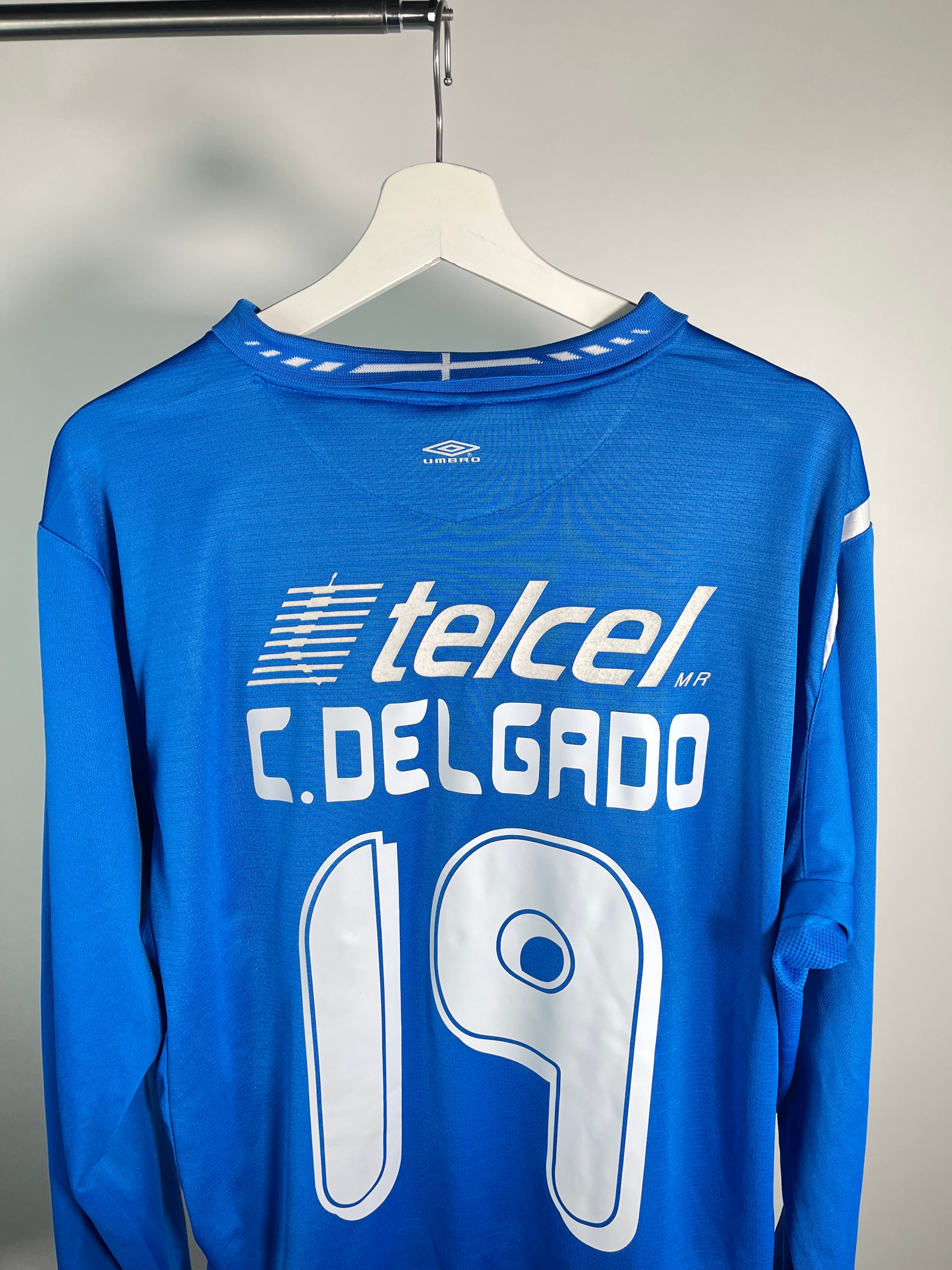 Jersey Cruz Azul Local 2006 2008 Manga Larga Cesar Delgado (L)