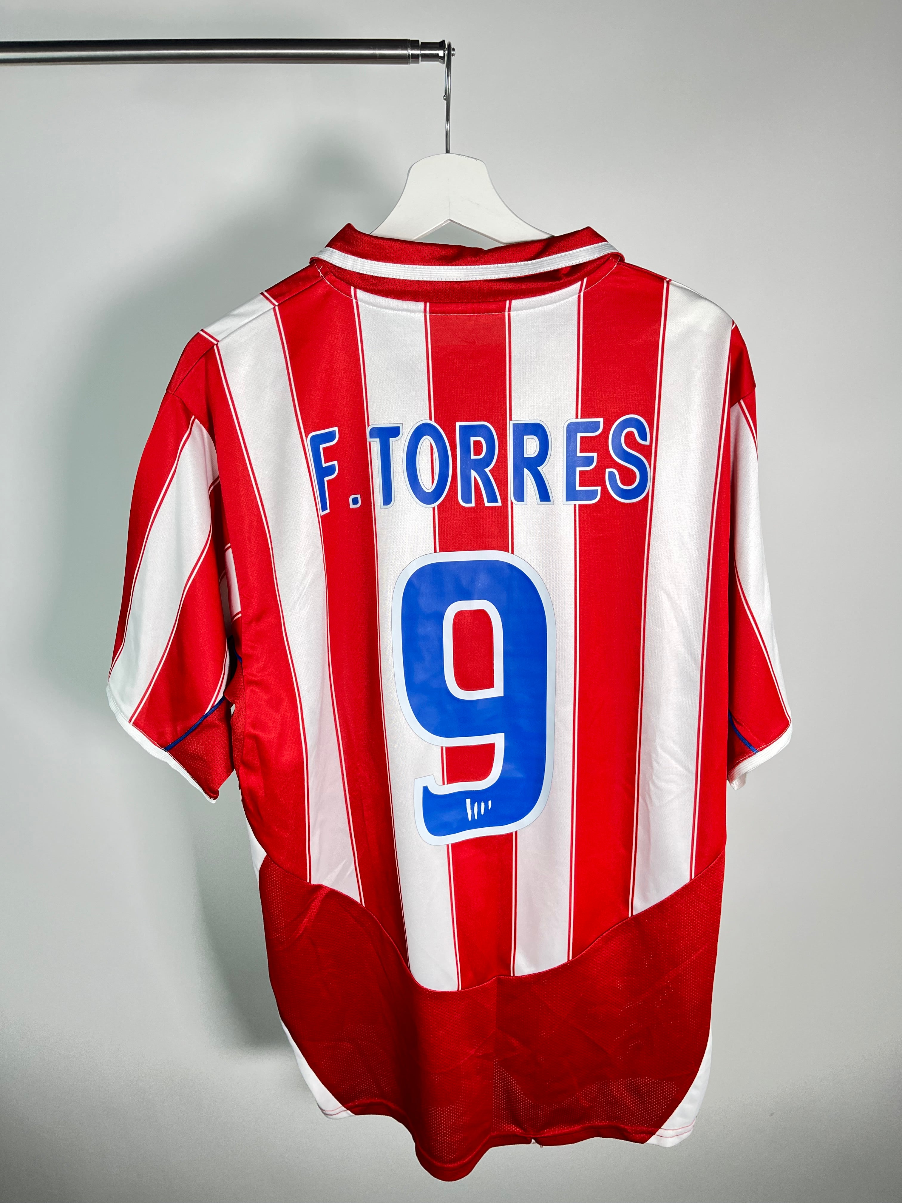Jersey Atlético de Madrid Local 2003 2004 Fernando Torres (L)