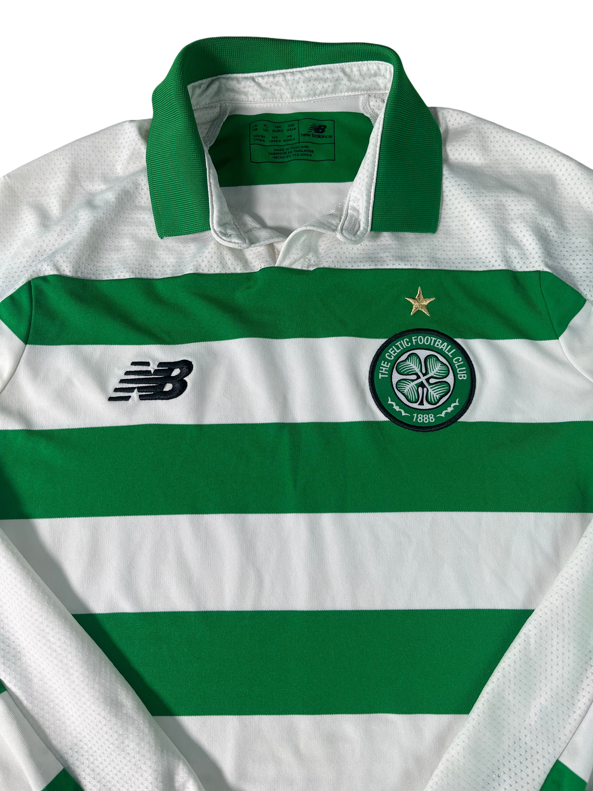 Jersey Celtic Local 2019 2020 Manga Larga (L Niño)
