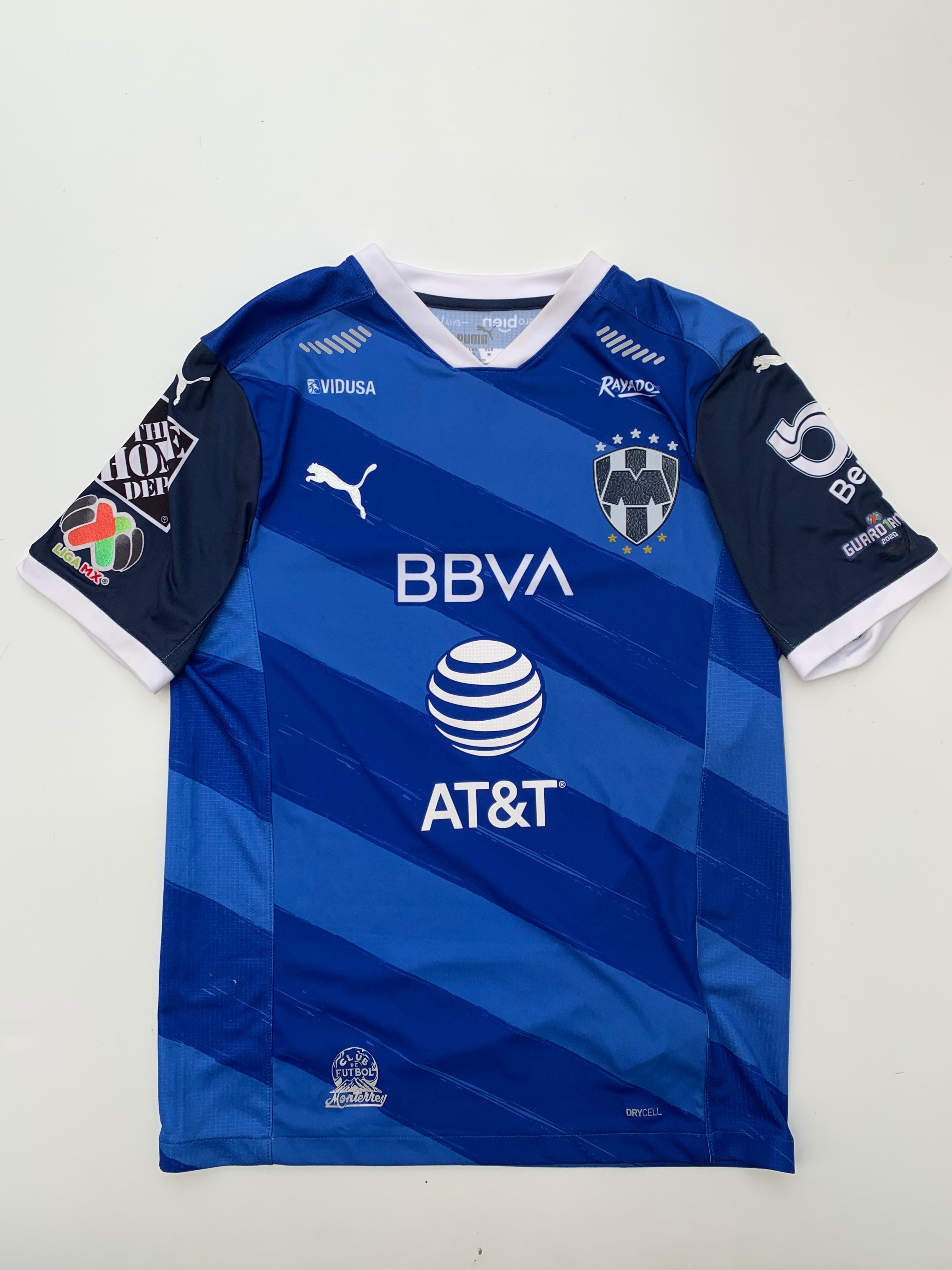 Jersey Rayados Monterrey Visita 2020 2021 Match Worn Jesús Gallardo (M)