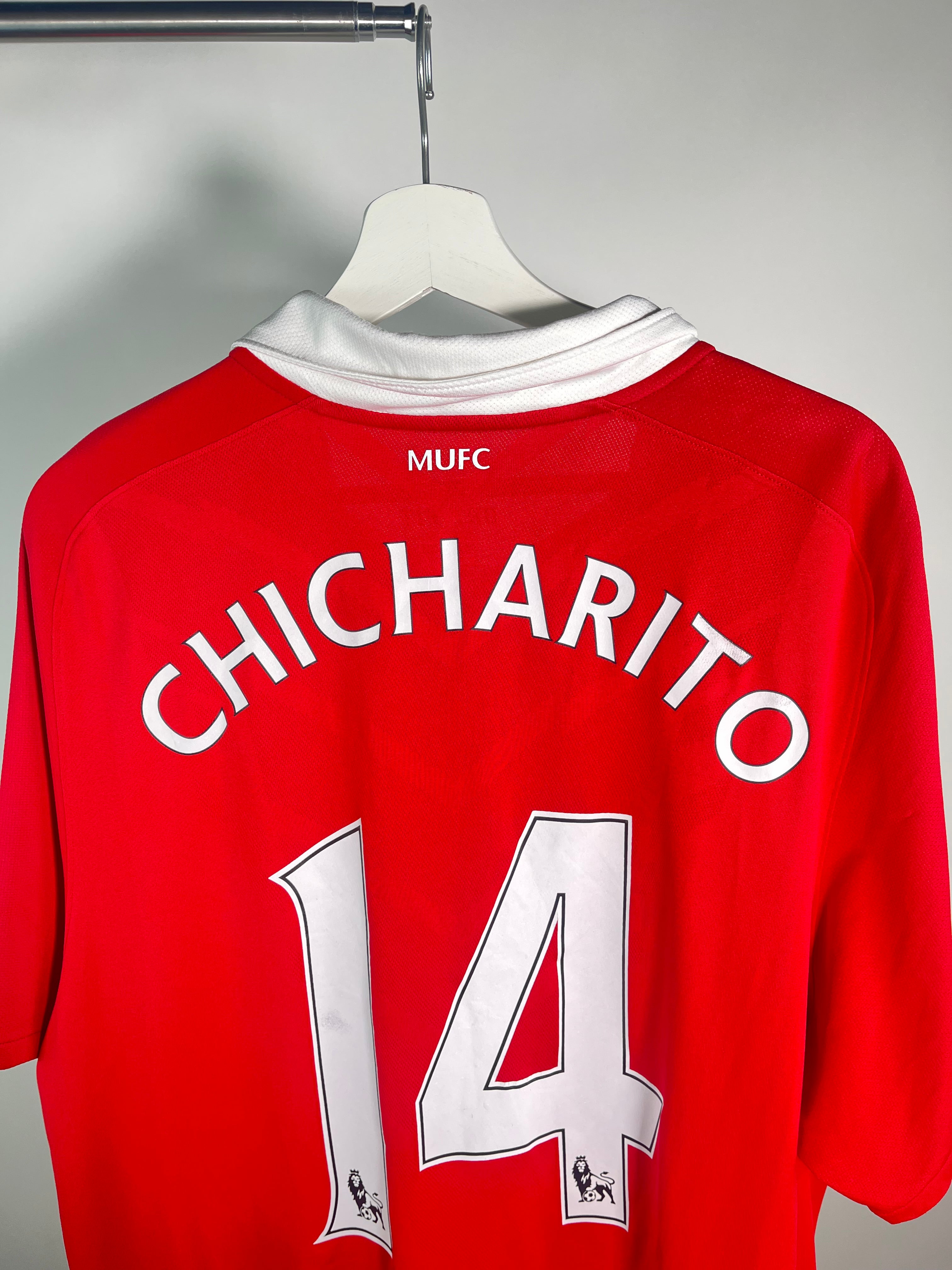 Jersey Manchester United Local 2010 2011 Javier "Chicharito" Hernández (XL)