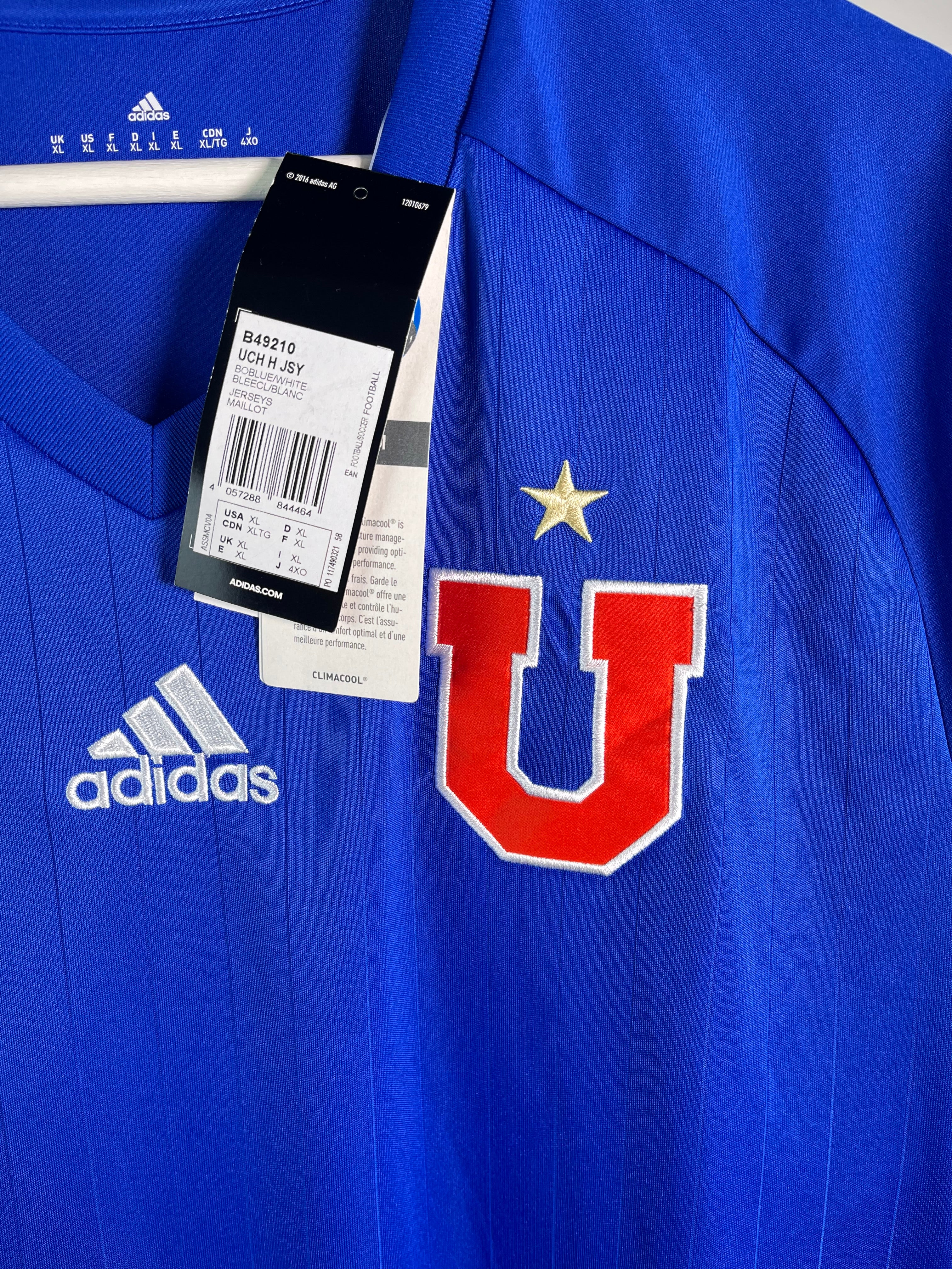 Jersey Universidad de Chile Local 2017 2018 *C/Etiquetas* (XL)